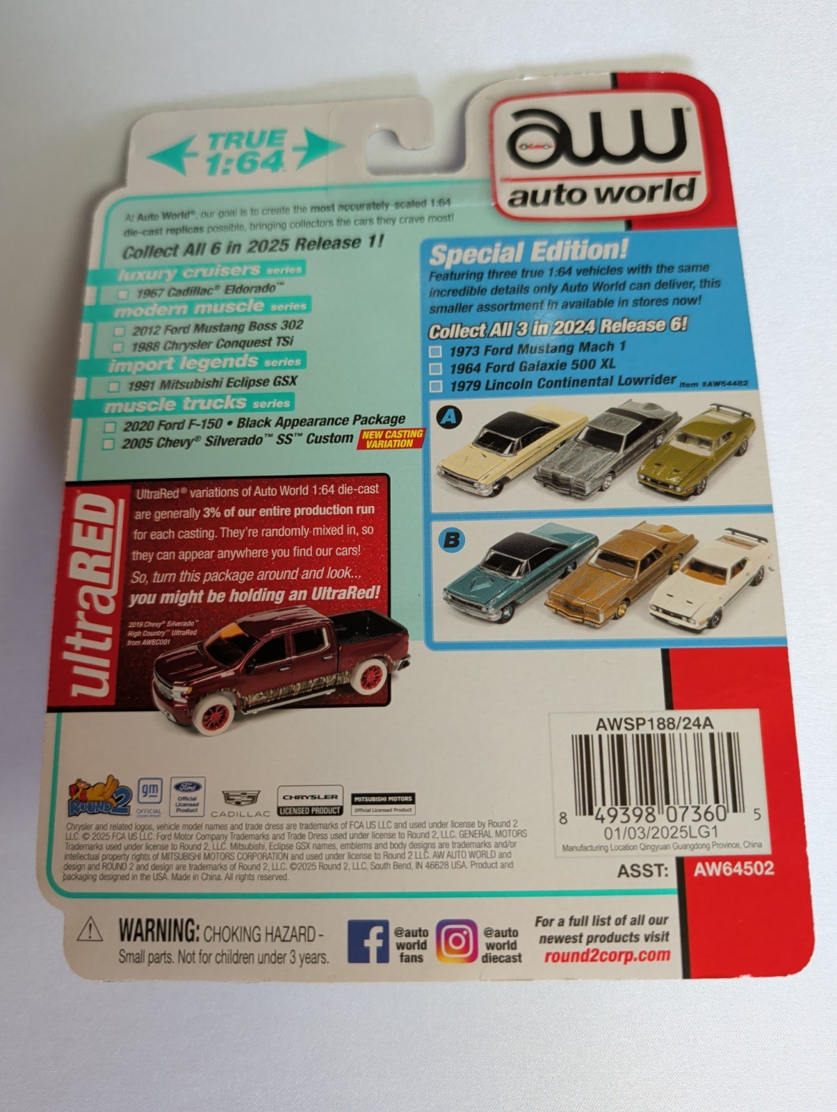 Auto World 2020 Ford F-150 Release 1 Chase!