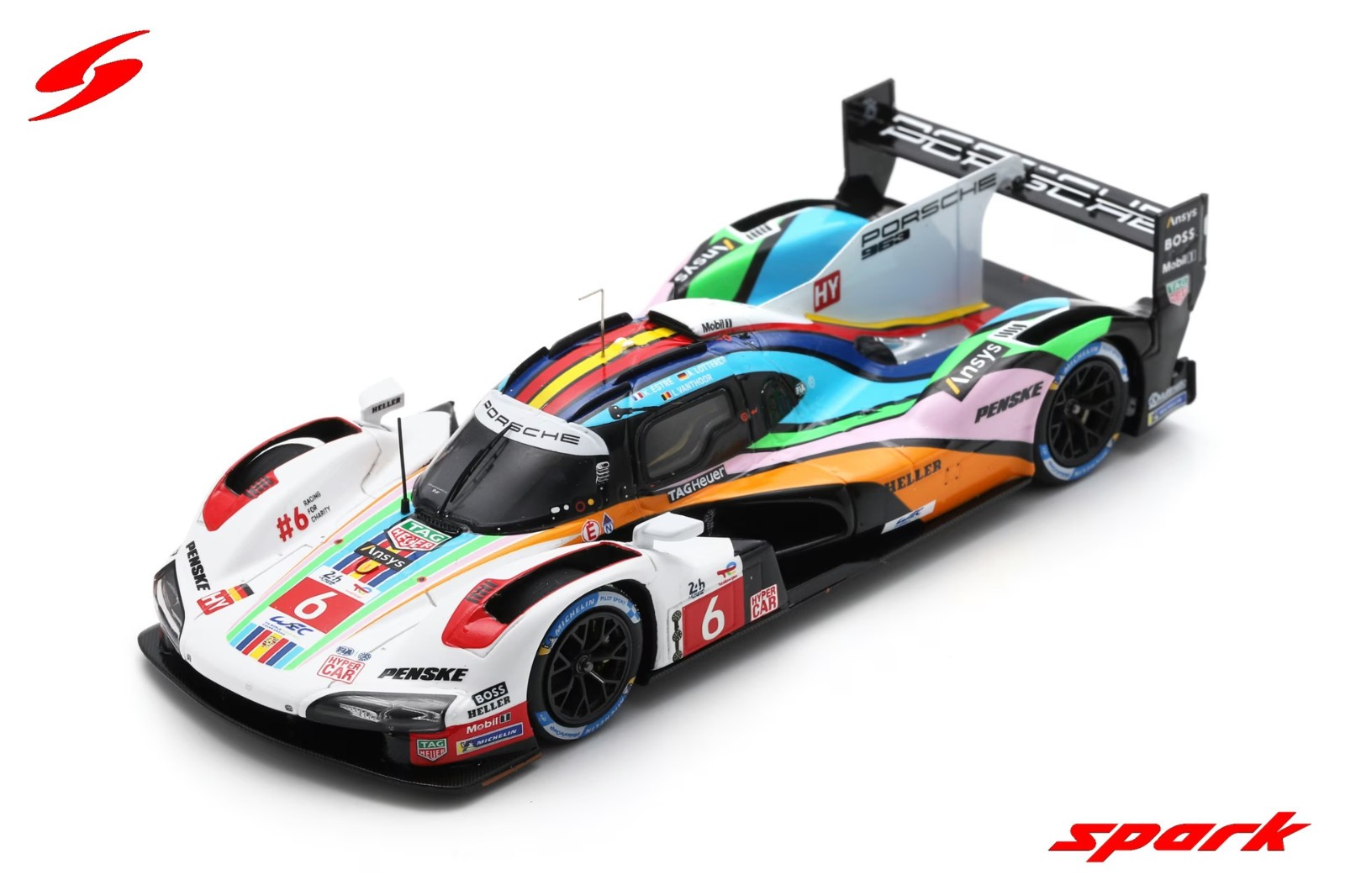Spark Porsche 963 #6 – Penske Motorsport – 2023 24hr Le Mans 1:43 Car S8724