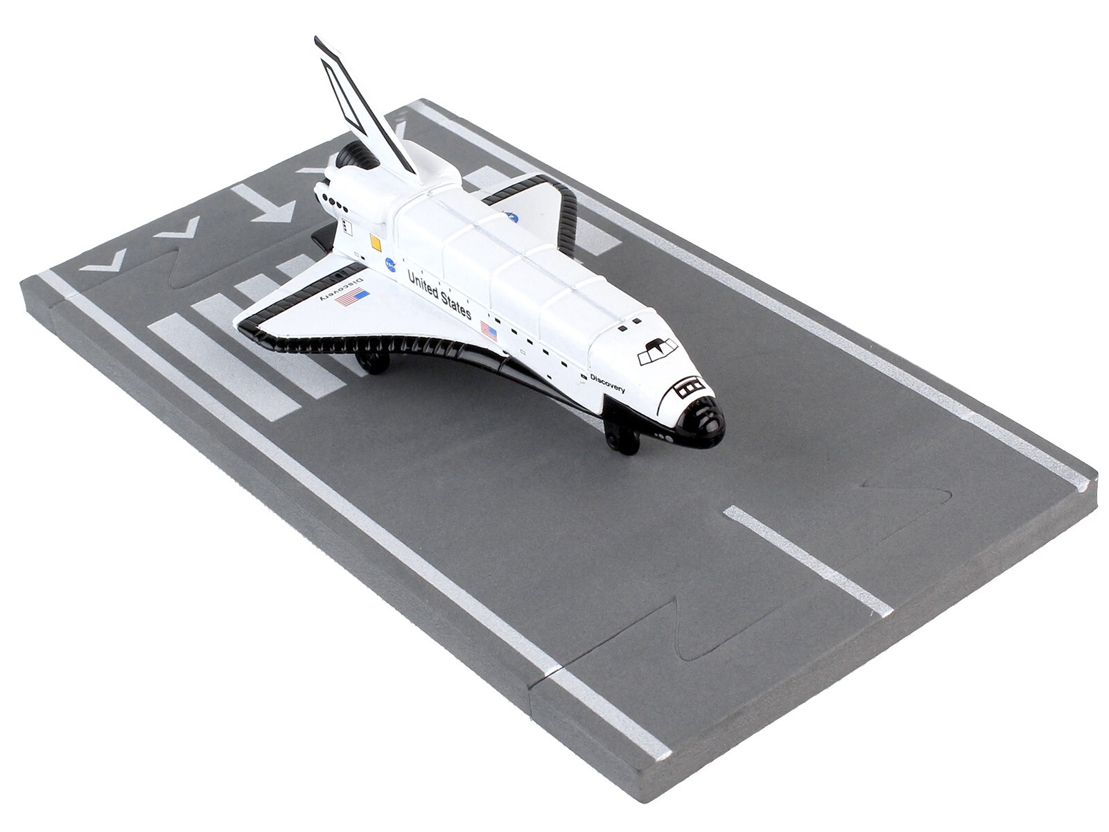 NASA “DISCOVERY” SPACE SHUTTLE “UNITED STATES” DIECAST MODEL BY RUNWAY24 RW220