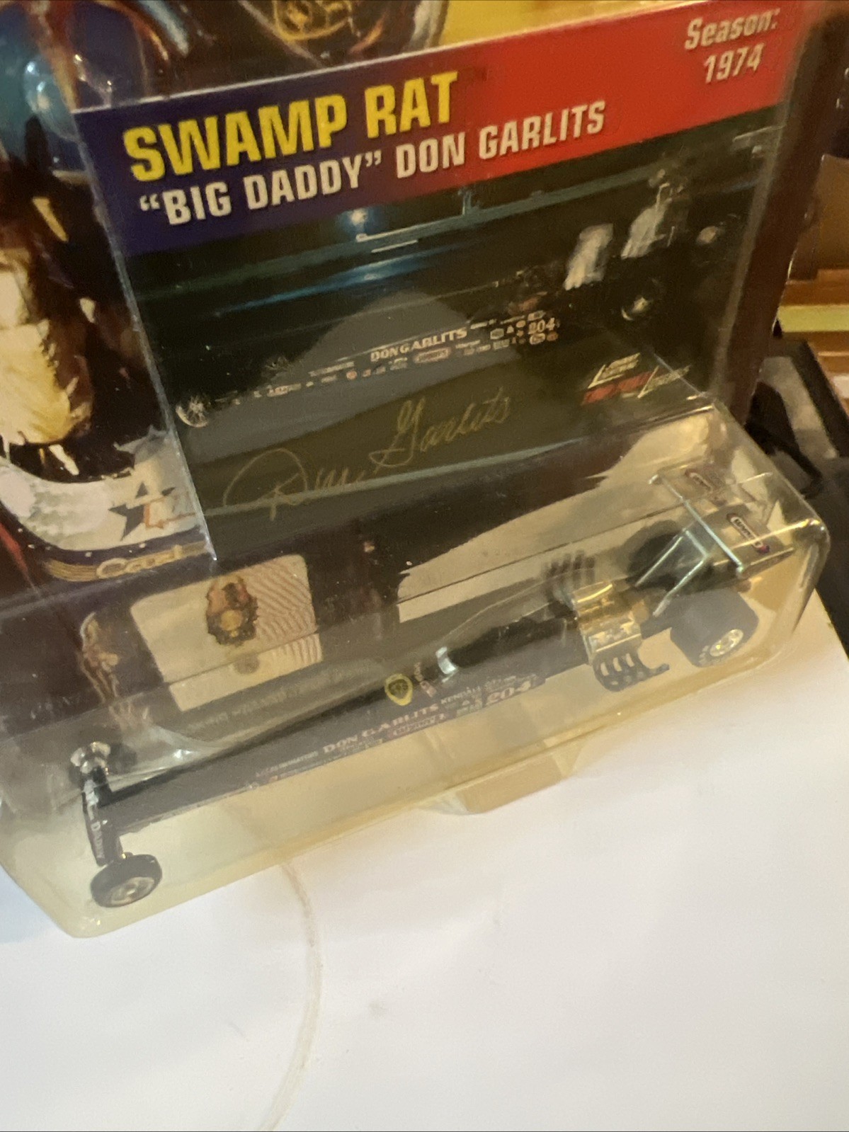 Johnny Lightning Top Fuel Legends Swamp Rat Big Daddy Don Garlits 1974 Dragster