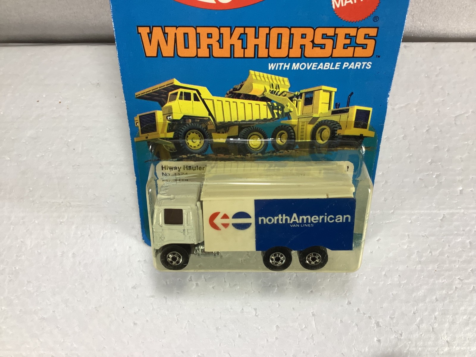 Hot Wheels vintage 1980, Hiway Hauler, #1174 North American Van Lines version BP
