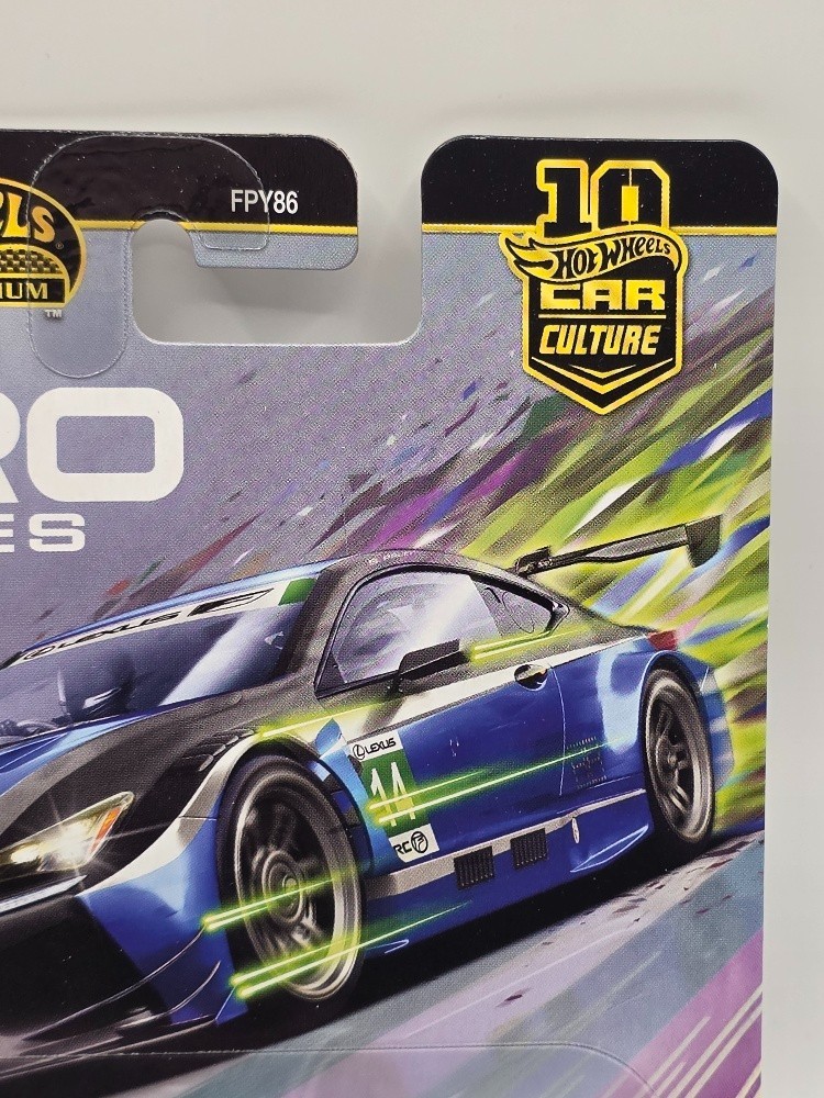 Hot Wheels 2026 Car Culture Aero Styles – Lexus RC F GT3 IN PROTECTOR