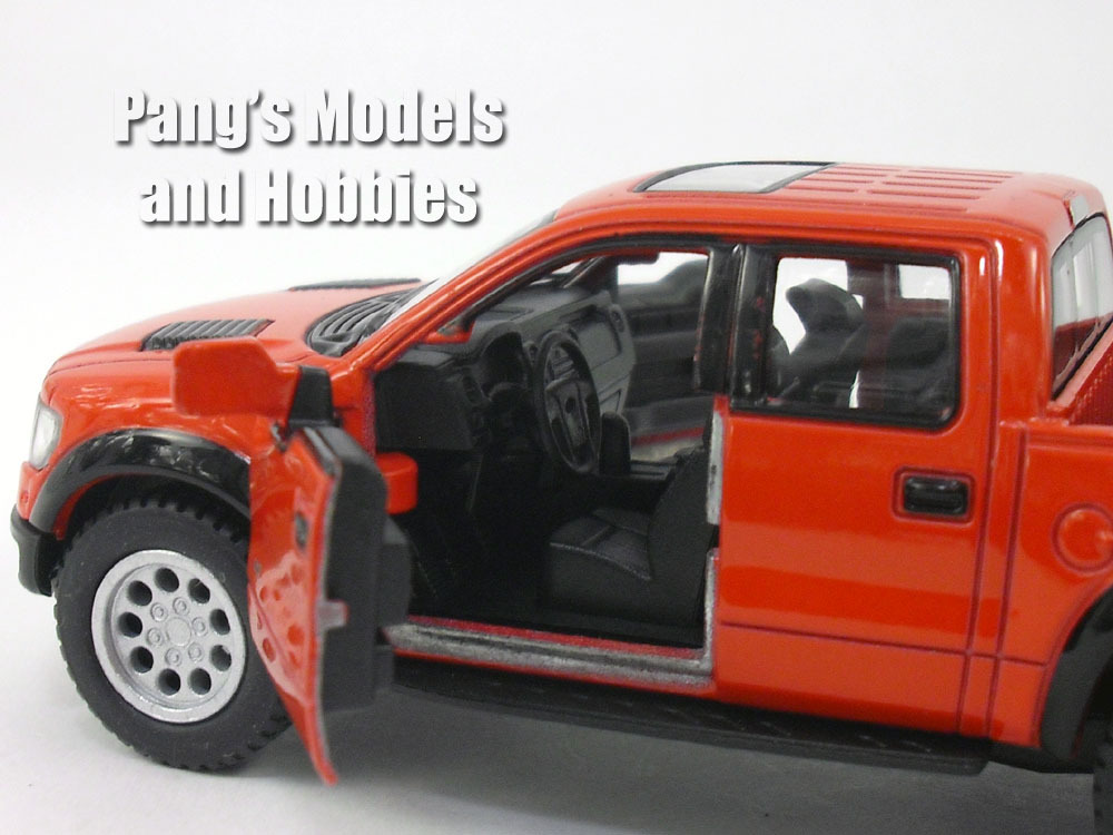 Ford F-150 SVT Raptor 1/46 Scale Diecast Metal Model by Kinsmart – RED SOLID