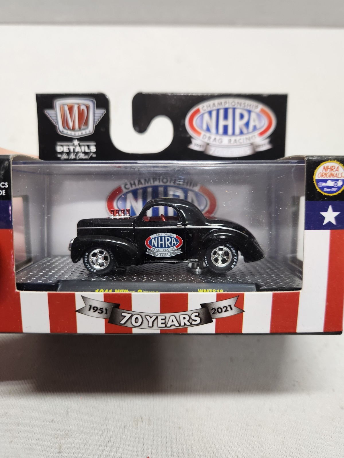 NEW M2 MACHINES 1955 CHEVROLET 70 YEARS NHRA BEL AIR GASSER WALMART EXCLUSIVE