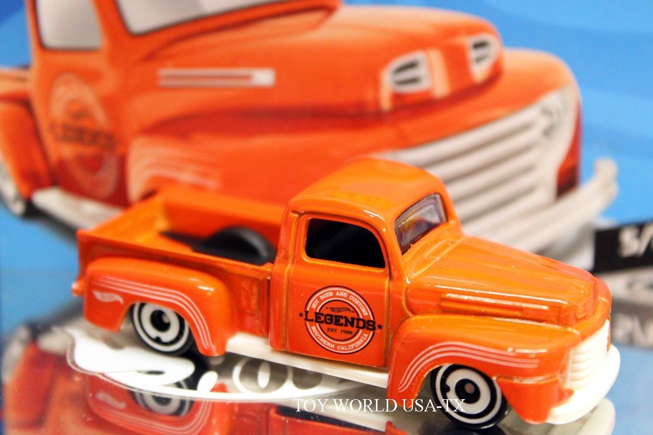 2020 Hot Wheels #120 Rod Squad ’49 Ford F1 orange