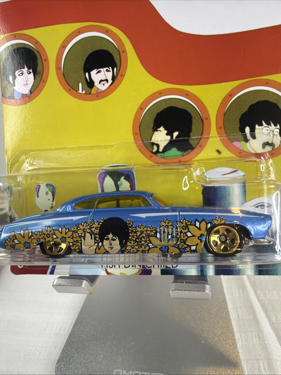 Hot Wheels 50th Anniversary The Beatles Yellow Submarine Full Set Of 6