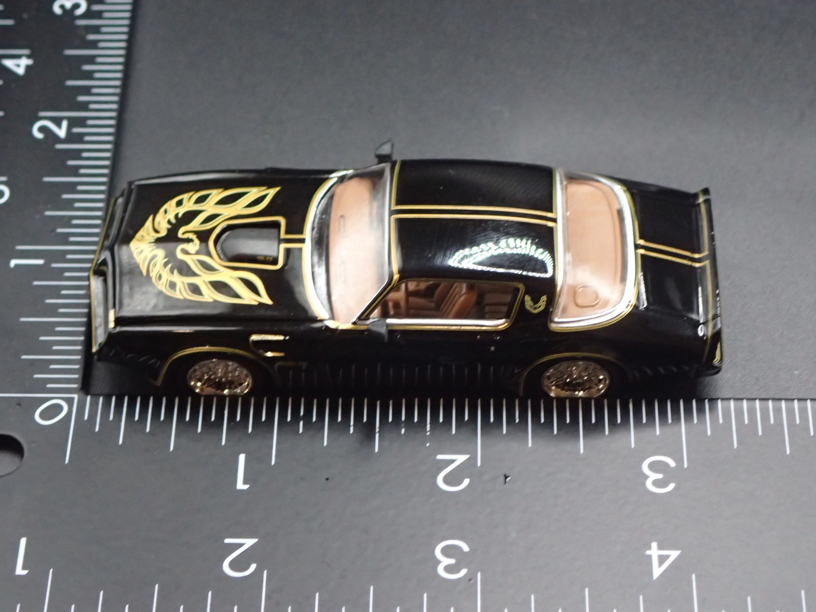 1978 PONTIAC FIREBIRD TRANS AM T/A BLACK 1:64 SCALE COLLECTIBLE DIECAST MODEL CA