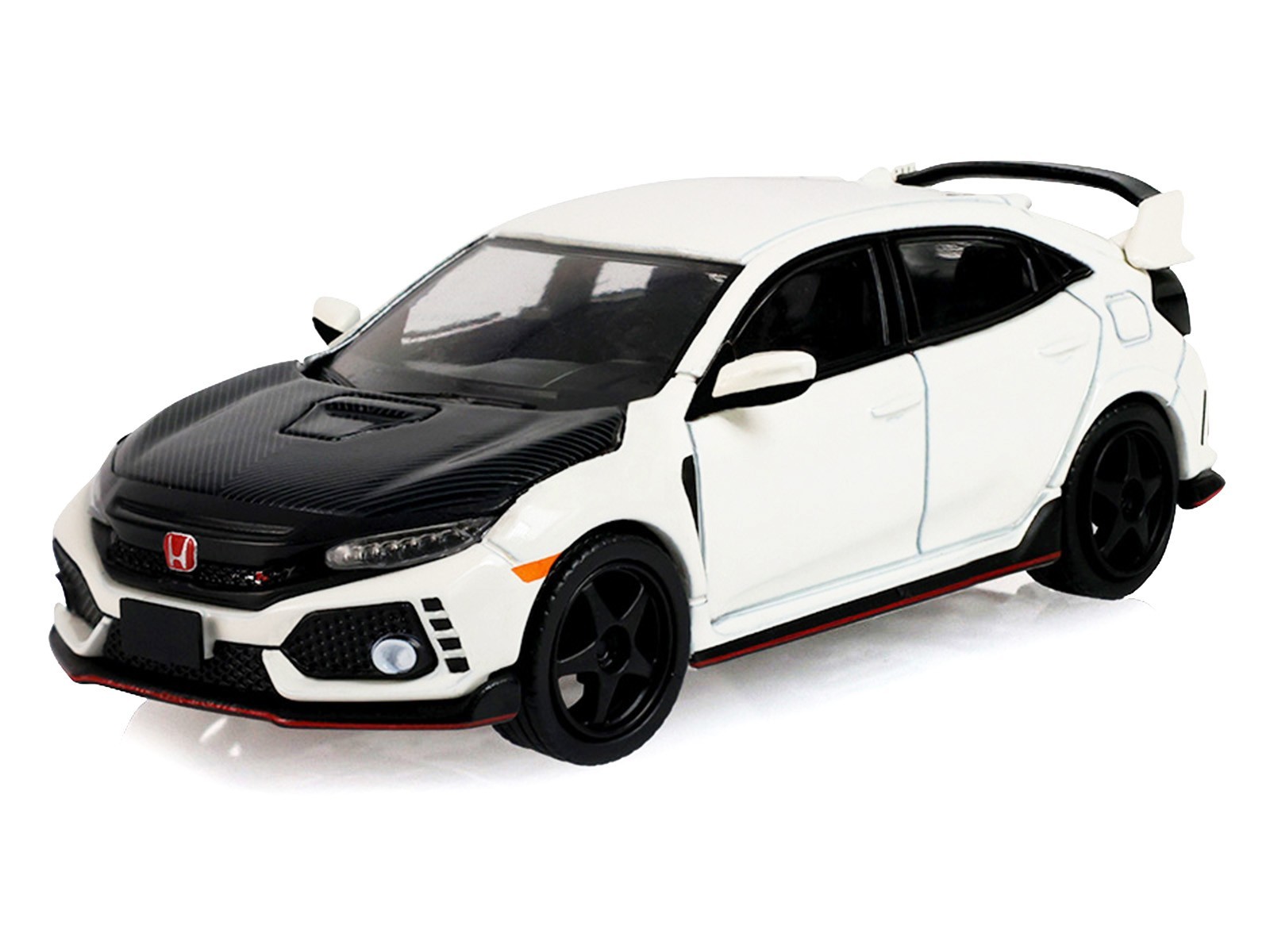 2018 HONDA CIVIC TYPE-R (FK8) RHD CHAMPIONSHIP WHITE 1/64 BY GREENLIGHT 235110 F