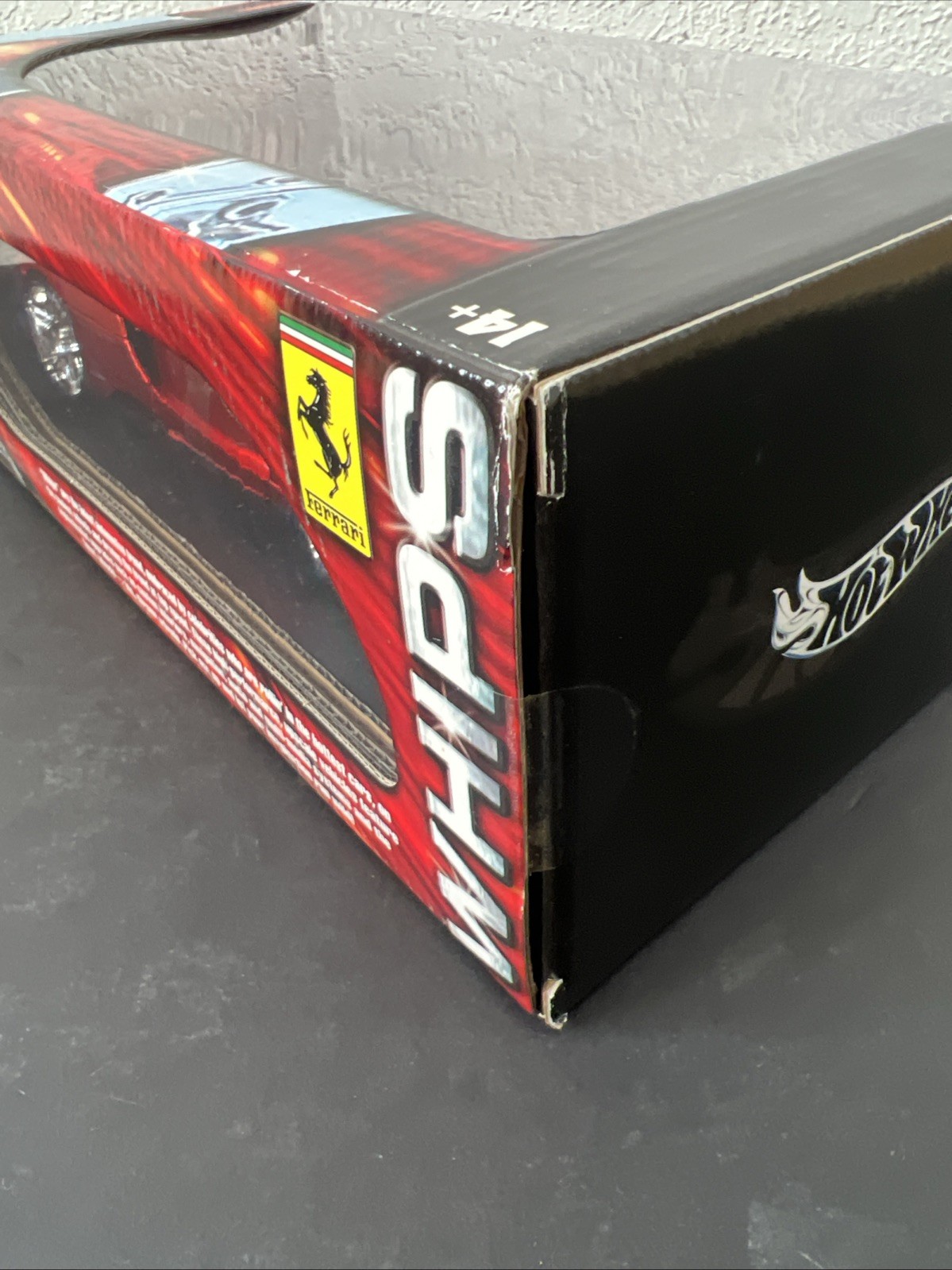 2004 Hot Wheels Enzo Ferrari Whips Ferrari 360 Modena 1:18 Red Diecast New