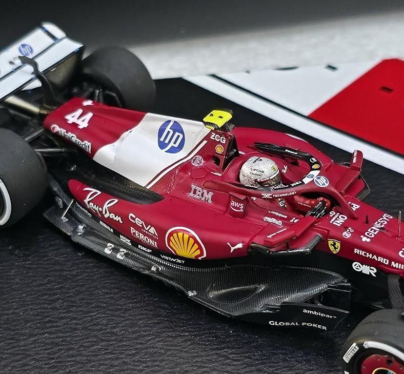Ferrari SF-25 Las Vegas GP 2025 Lewis Hamilton Looksmart 1/43 #LSSET01