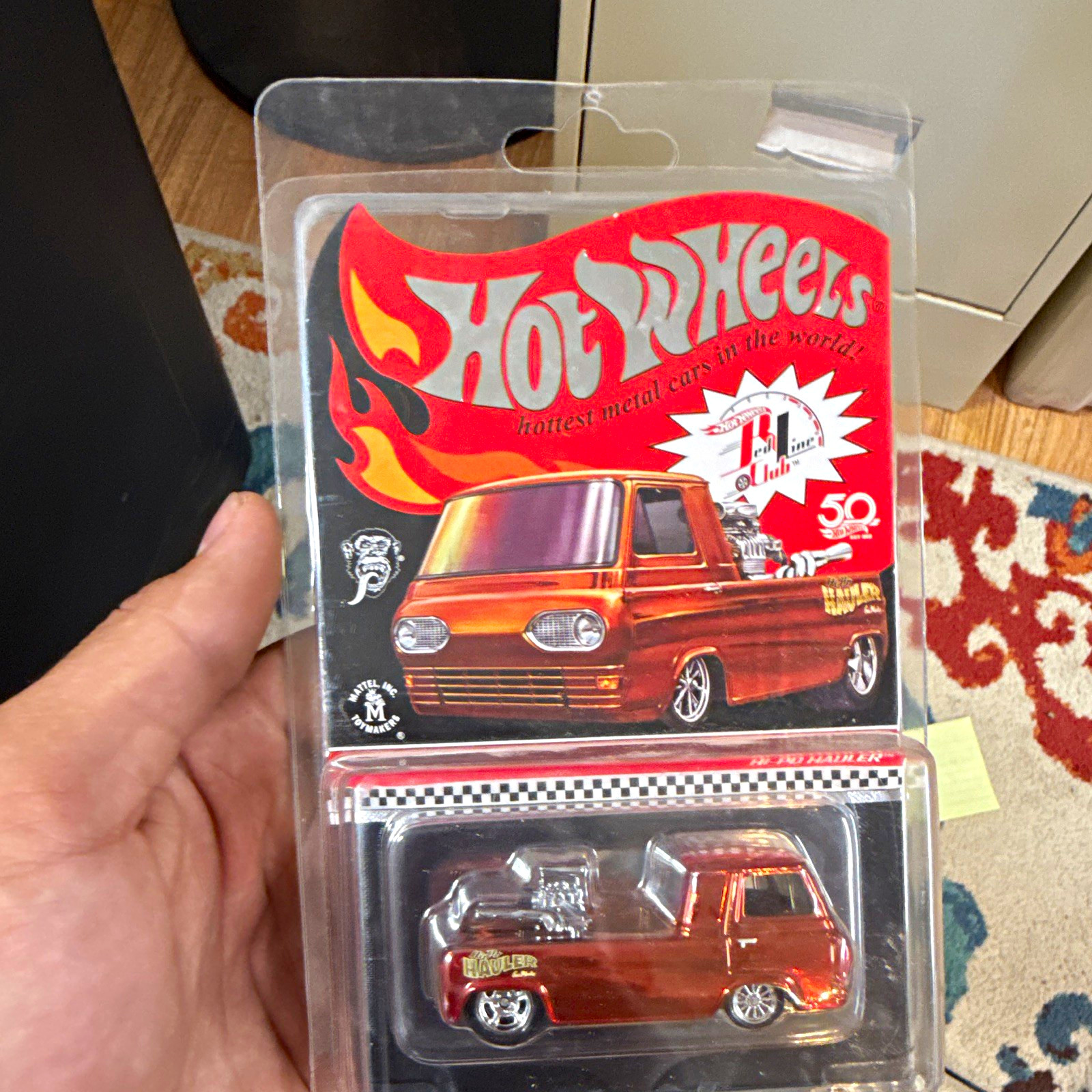 Hot Wheels Collectors Hi-Po Hauler Pickup Truck 1:64 Diecast Copper 50th LE