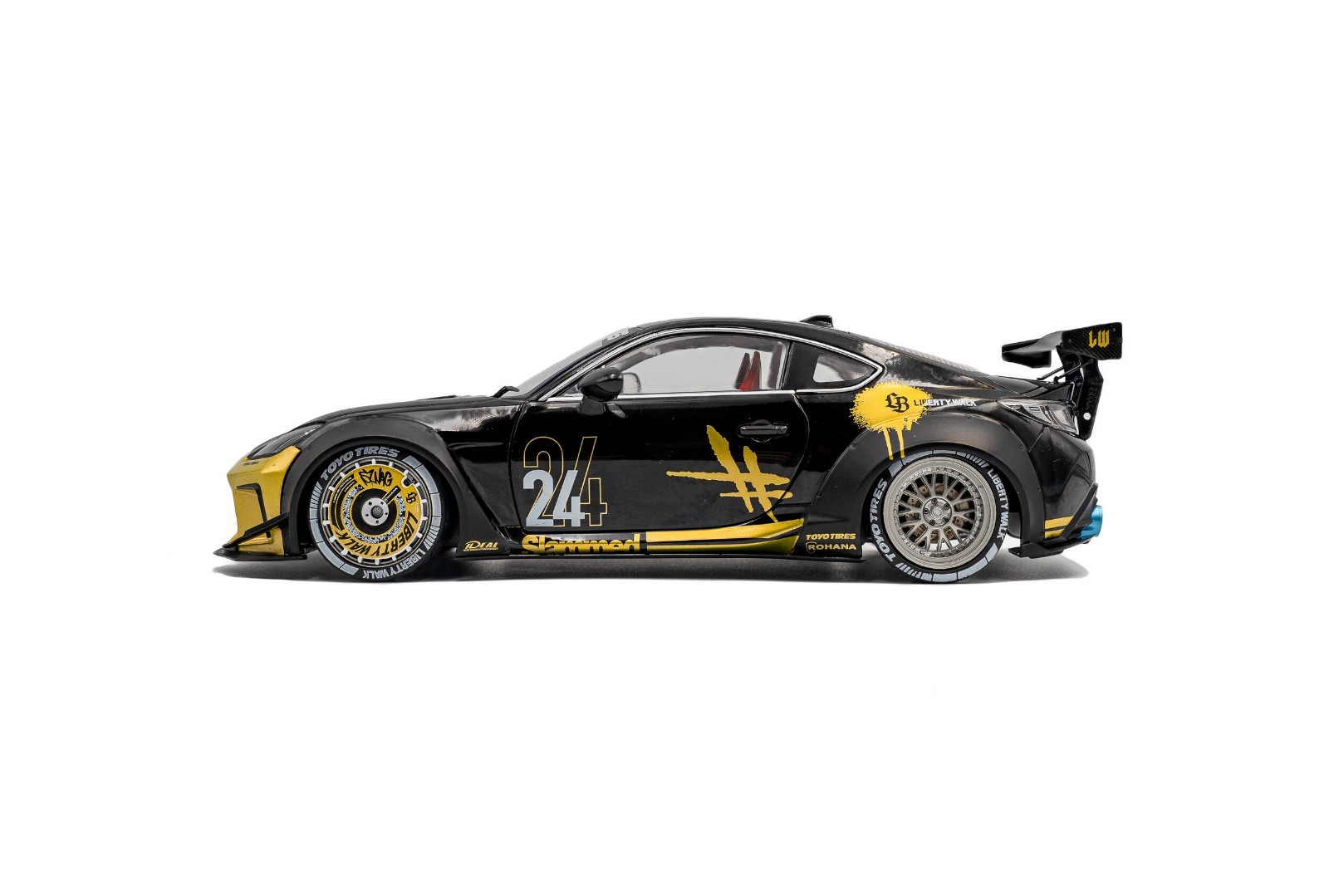 2024 Toyota GR86 Liberty Walk Body Kit Diecast 1:18 Scale Model- Solido S1813603