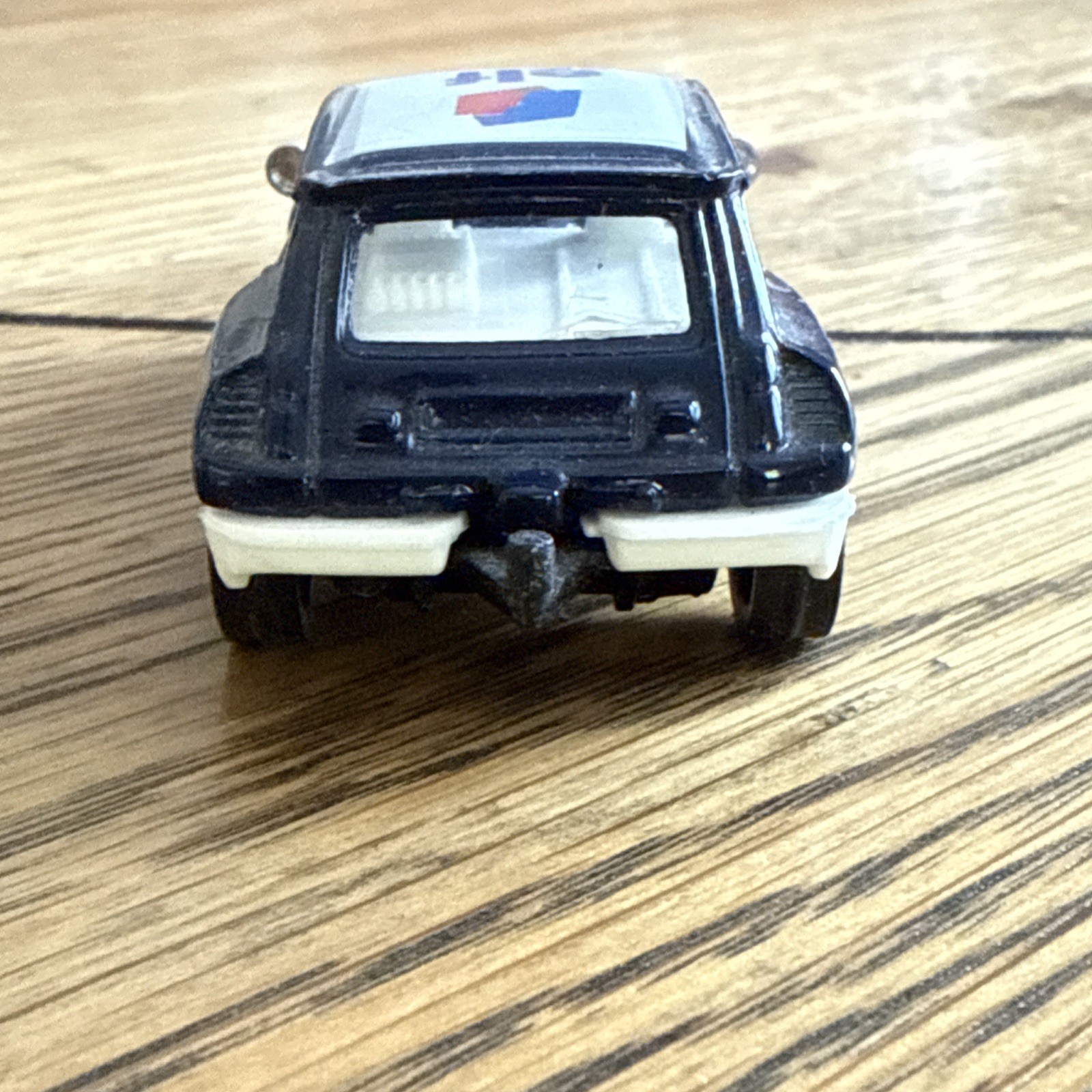 Corgi Renault 5 Turbo Elf Car #18 Blue 10 Spoke Wheels Made in United Kingdom