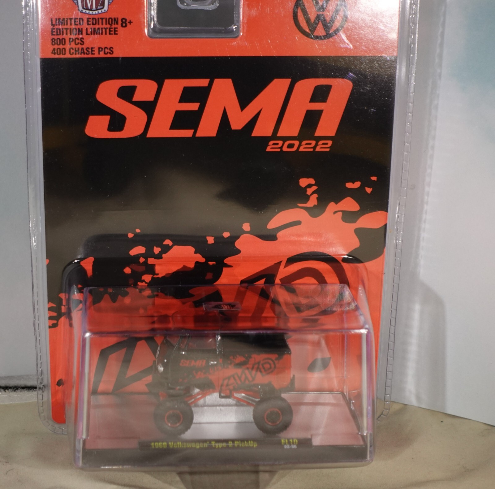 1/64th M2 Machines 2022 SEMA 1960 Volkswagen Type 2 Pickup 1/800