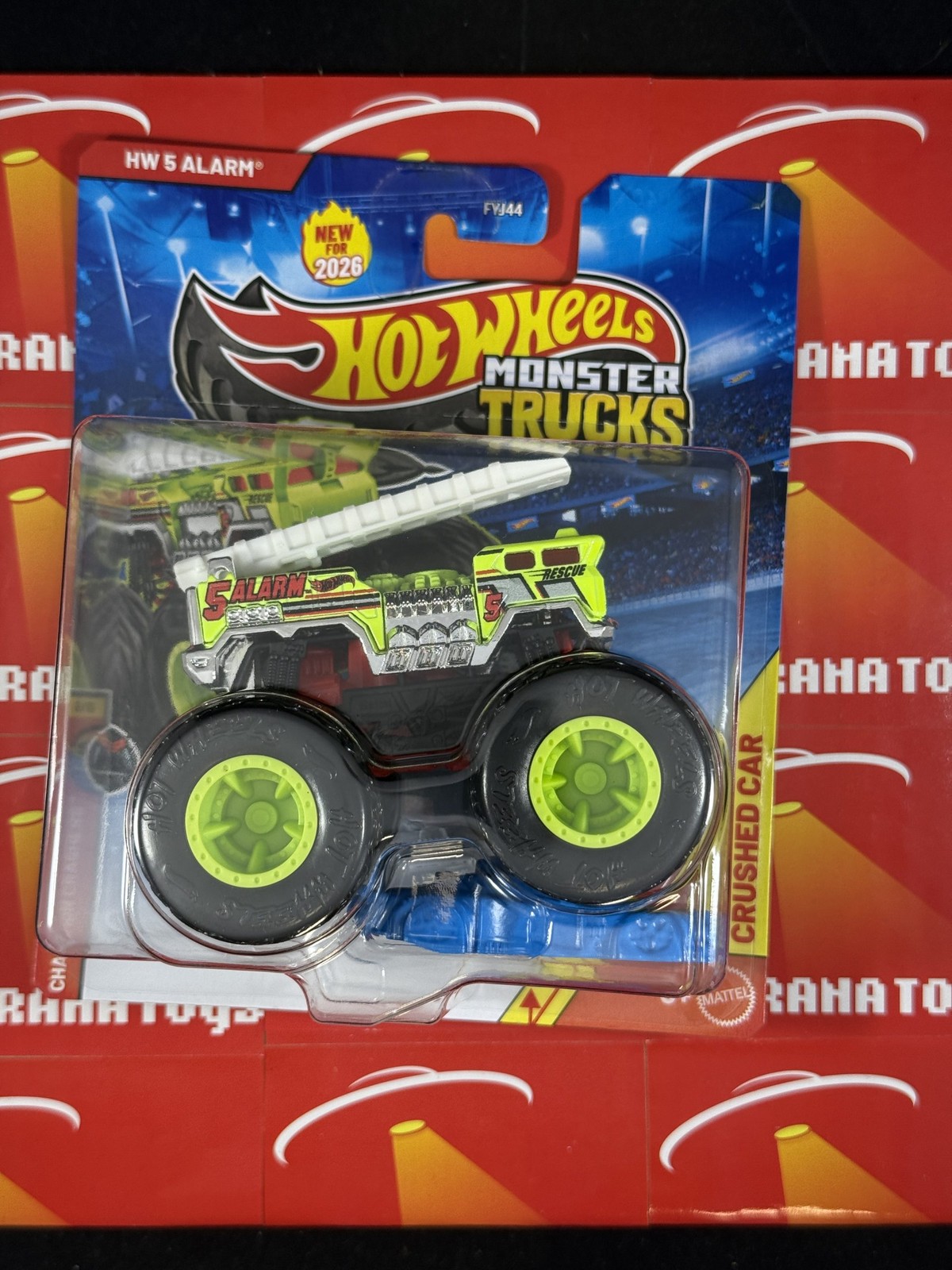 HW 5 Alarm 2026 Hot Wheels Monster Trucks Case C