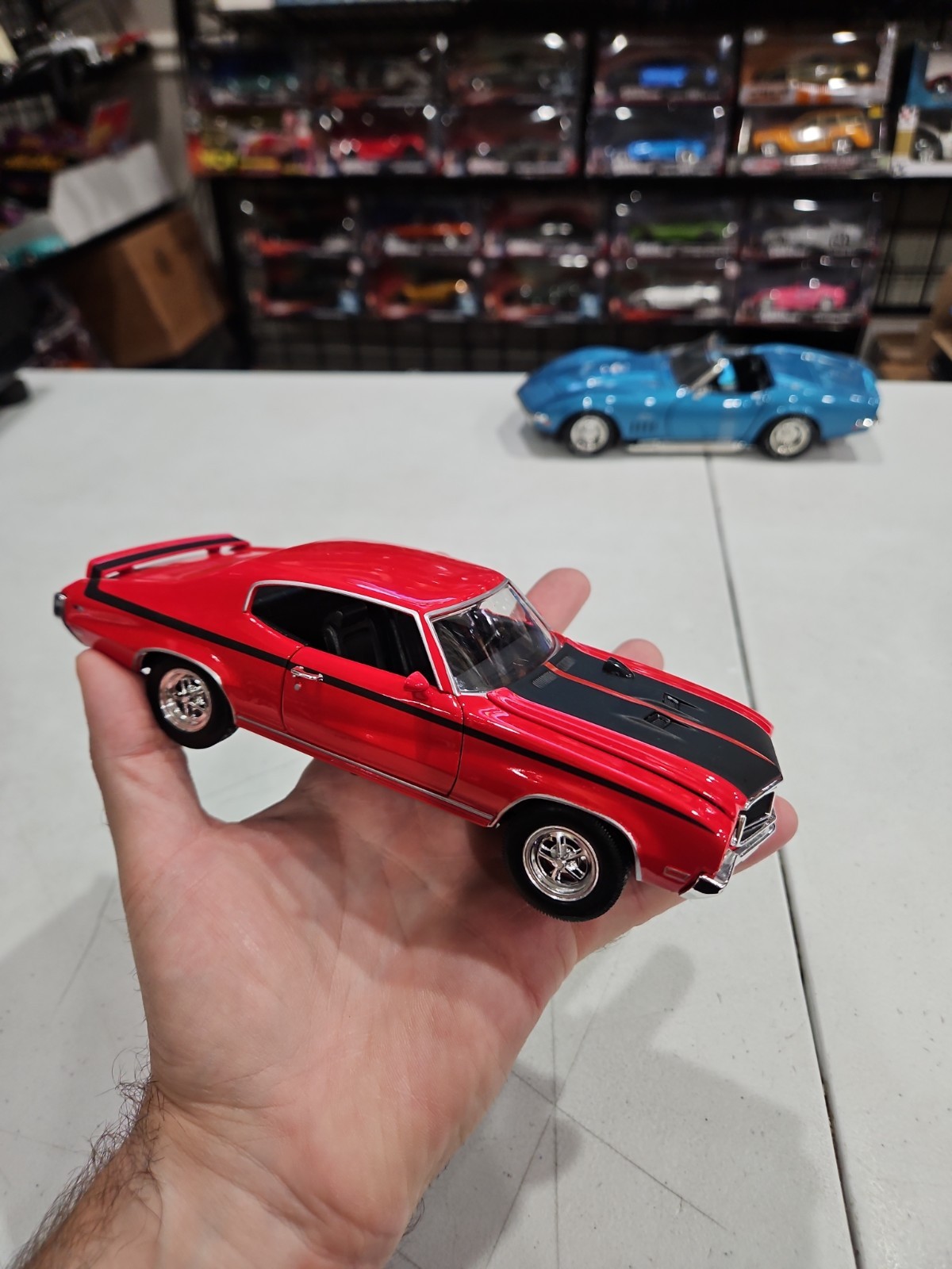 1:24 – Diecast 1970 Red Buick GSX 1/24 Welly – NO BOX USB FREE SHIPPING