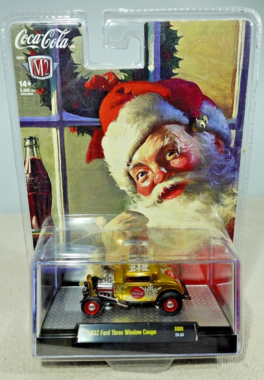 M2 Machines 1932 Ford Three Window Coupe Holiday 1/64