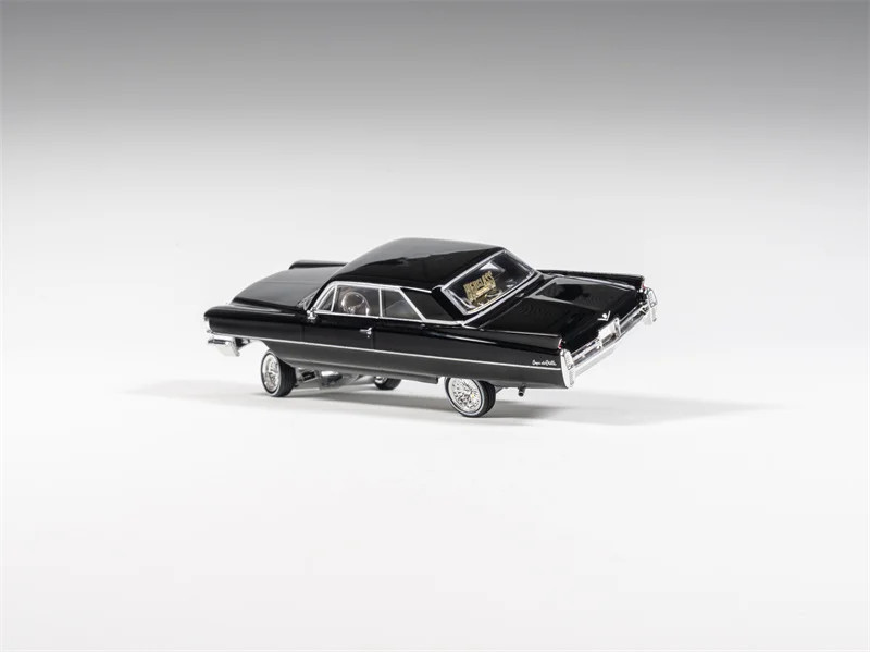 97M 1:64 1964 Coupe Coupe DeVille LowRider Diecast Model Car