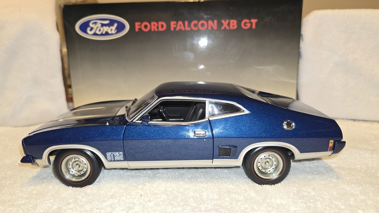 1/18 Biante/Autoart Ford Falcon XB GT, Apollo Blue, Beautiful,See Description