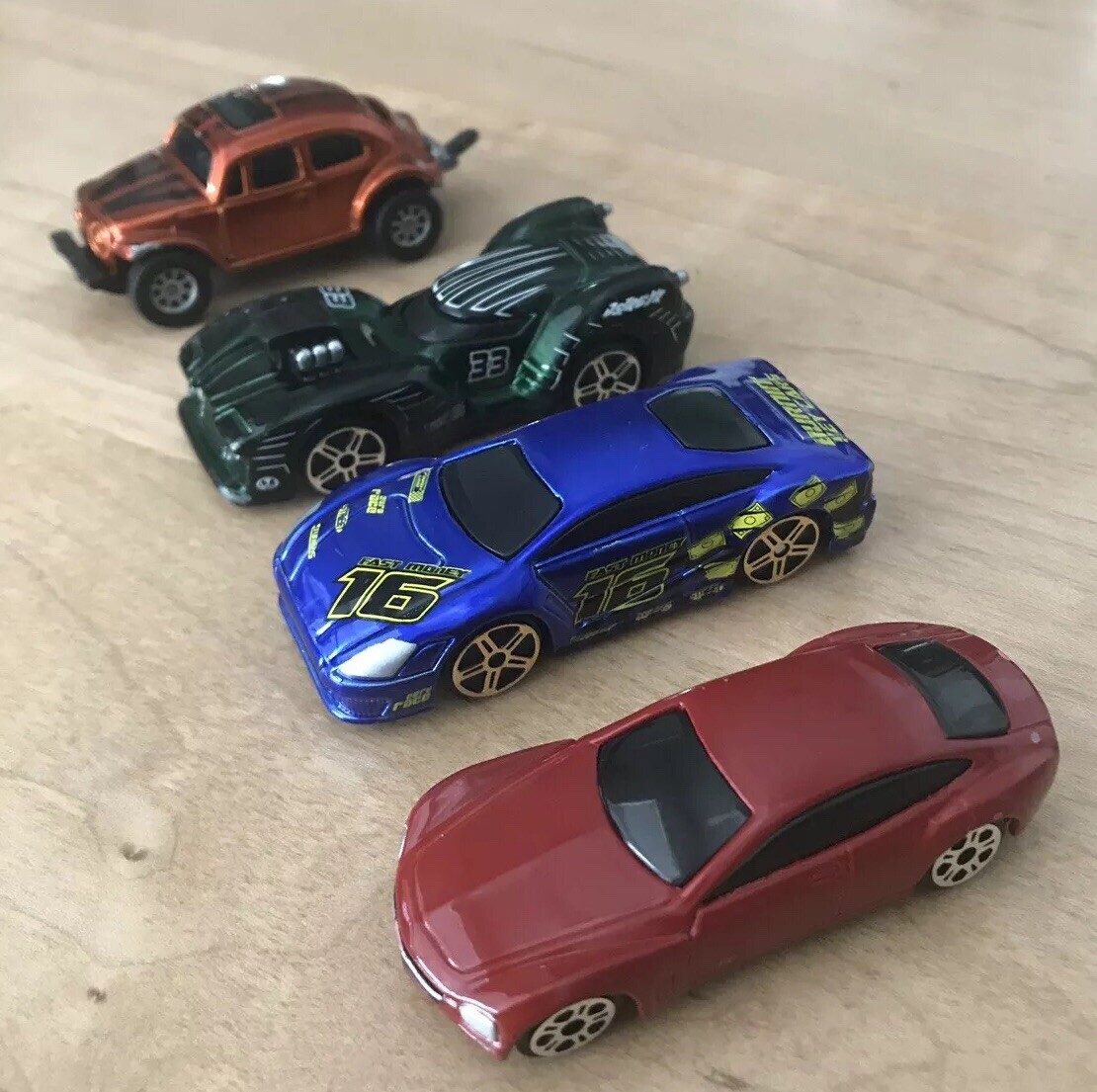 Set of 4 Maisto Die-Cast Model Cars No Box