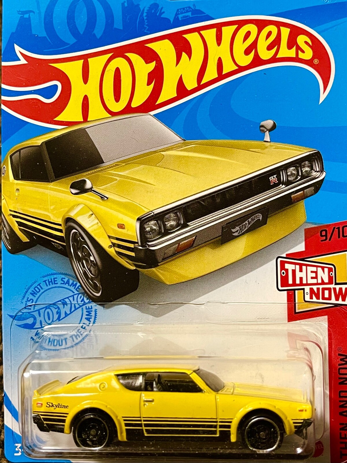 Hot Wheels NISSAN SKYLINE 2000 GT-R Then And Now Yellow 2021