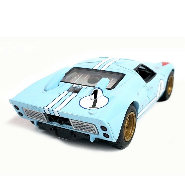 5427DF) Kinsmart 5″ Die-cast: 1966 Ford GT 40 MKII (BLUE) 1/32 Scale