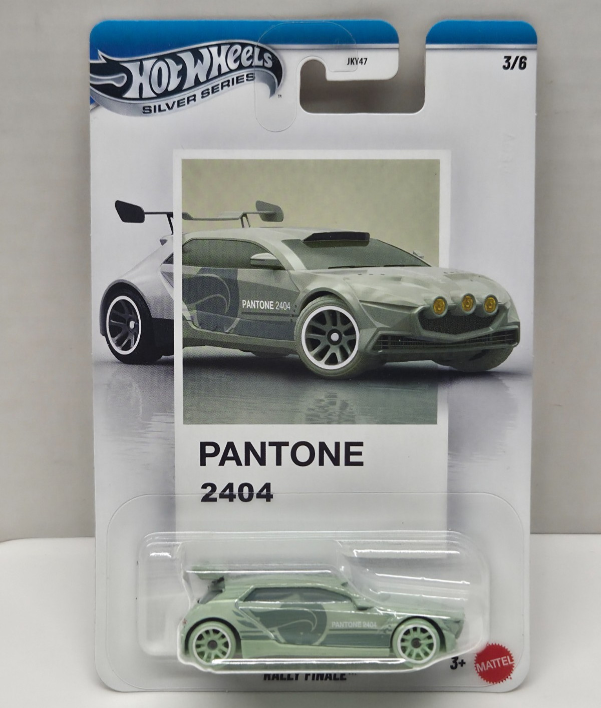 RALLY FINALE – Pantone 2404 – Mattel 2026 Hot Wheels Silver Series #3/6 IN STOCK