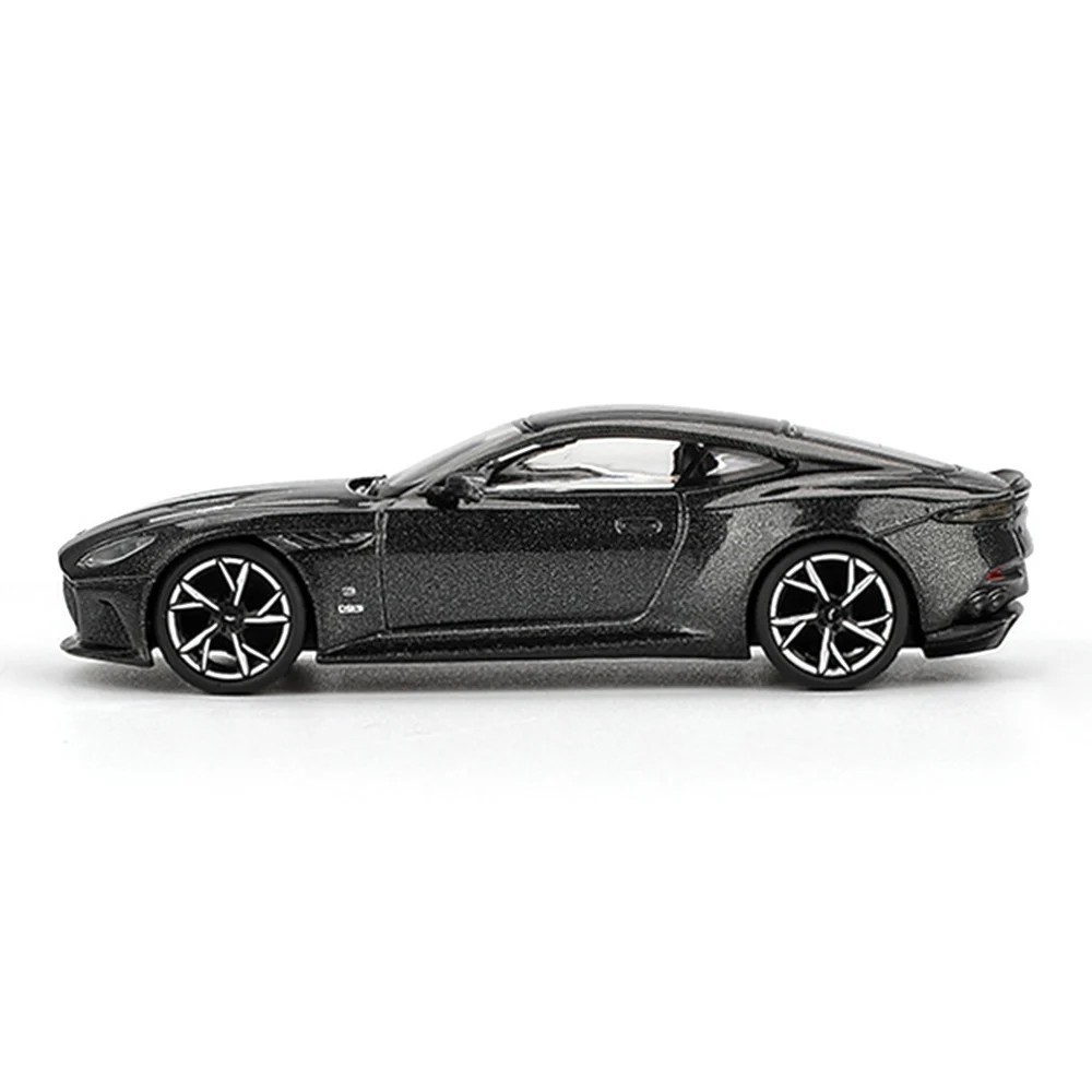 Mini GT 1:64 Aston Martin DBS 007 Edition Black Diecast Model Car MGT01008