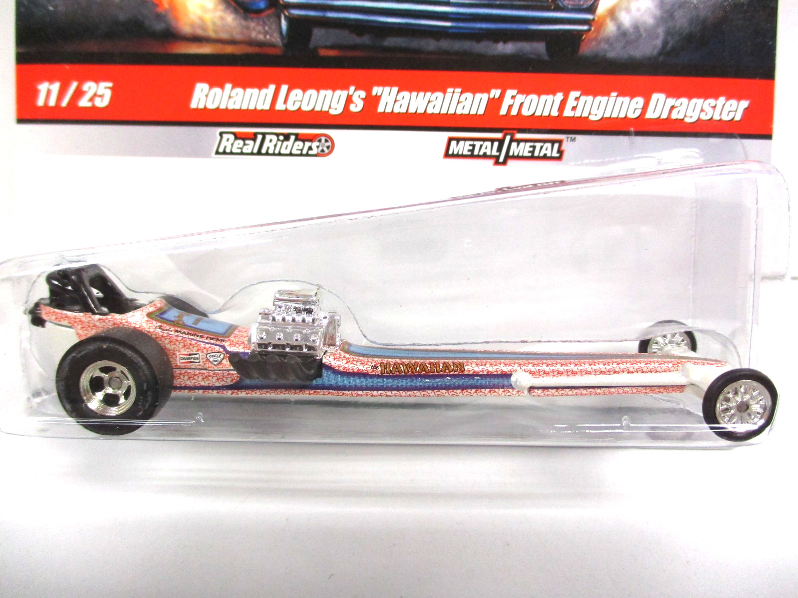 HOT WHEELS – DRAG STRIP DEMONS -ROLAND LEONG HAWAIIAN FRONT ENGINE DRAGSTER