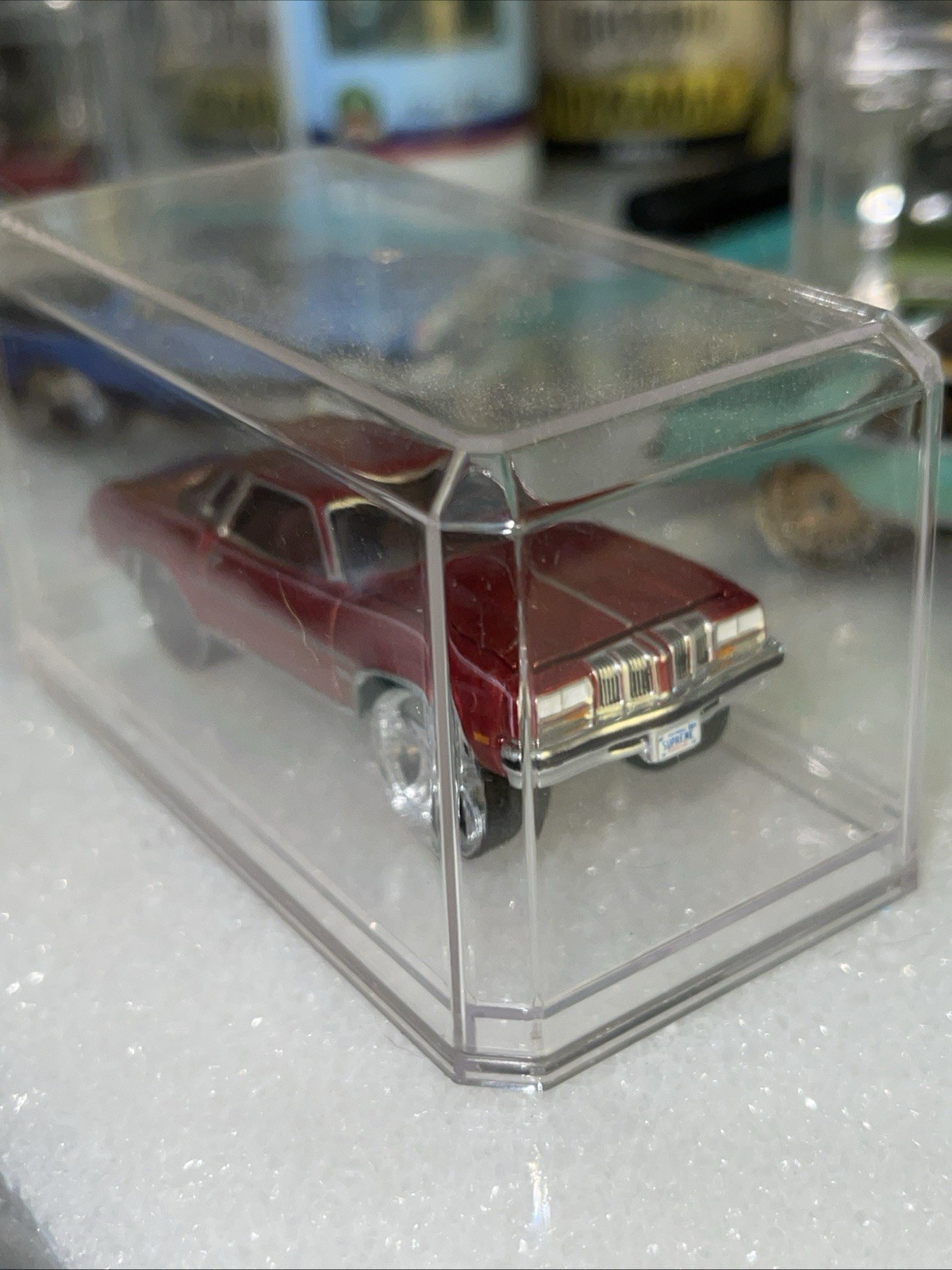 CUSTOM Johnny Lightning 1976 Olds Cutlass Supreme Red Poly On 30s 1:64 NEW