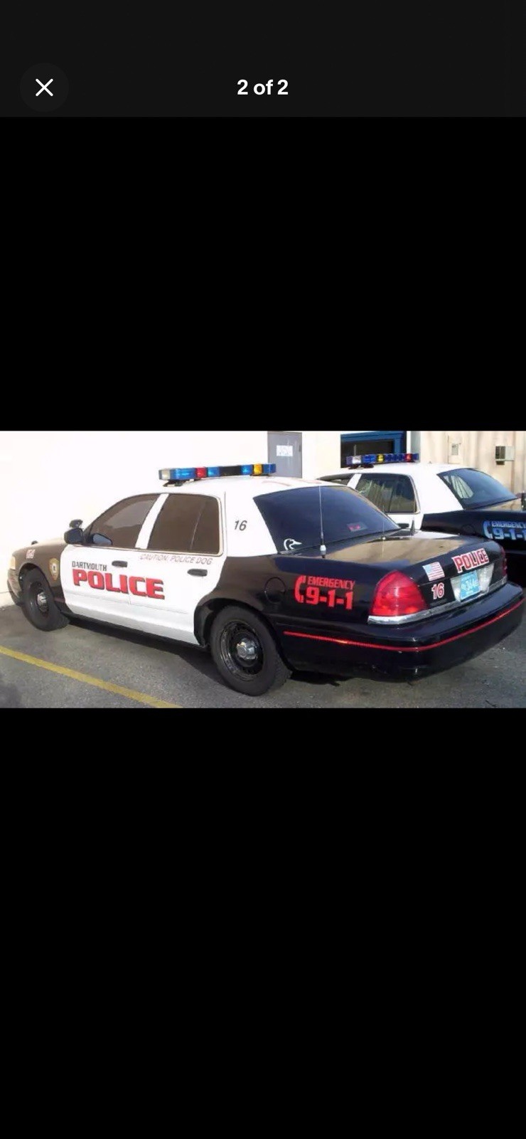 1/18 Scale LED Ready Whelen Edge United Kingdom Police Lightbar Blue Red 1812 UK