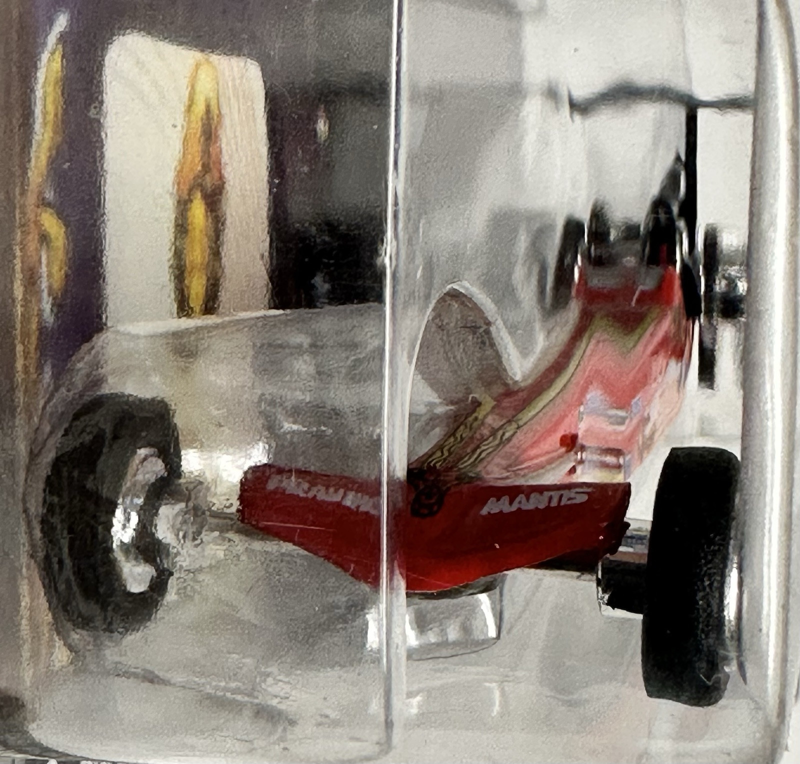JOHNNY LIGHTNING NHRA LEGENDS ~JEB ALLEN PRAYING MANTIS 1974 TOP FUEL DRAGSTER~