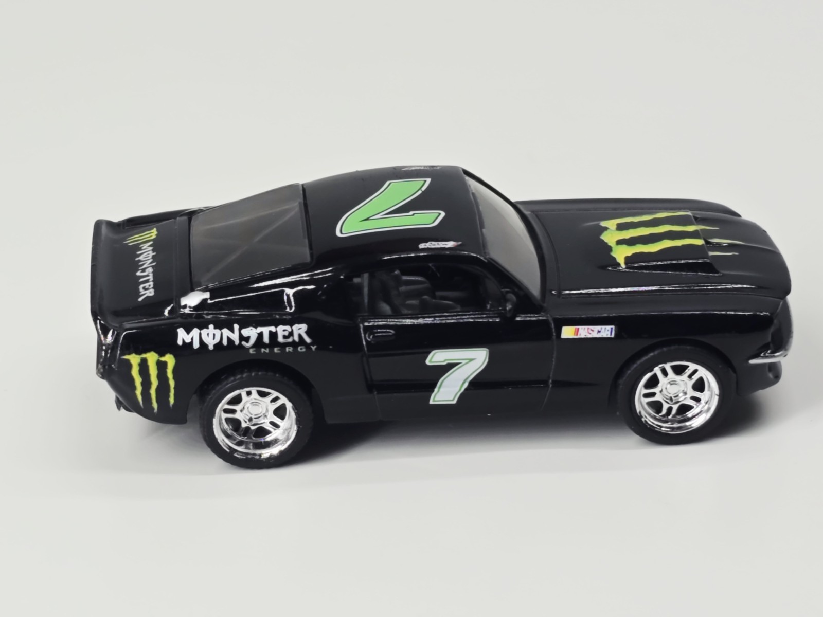 1 Badd Ride – 1967 Shelby GT-500 Monster Energy #7 – 1:64 Diecast – No Box