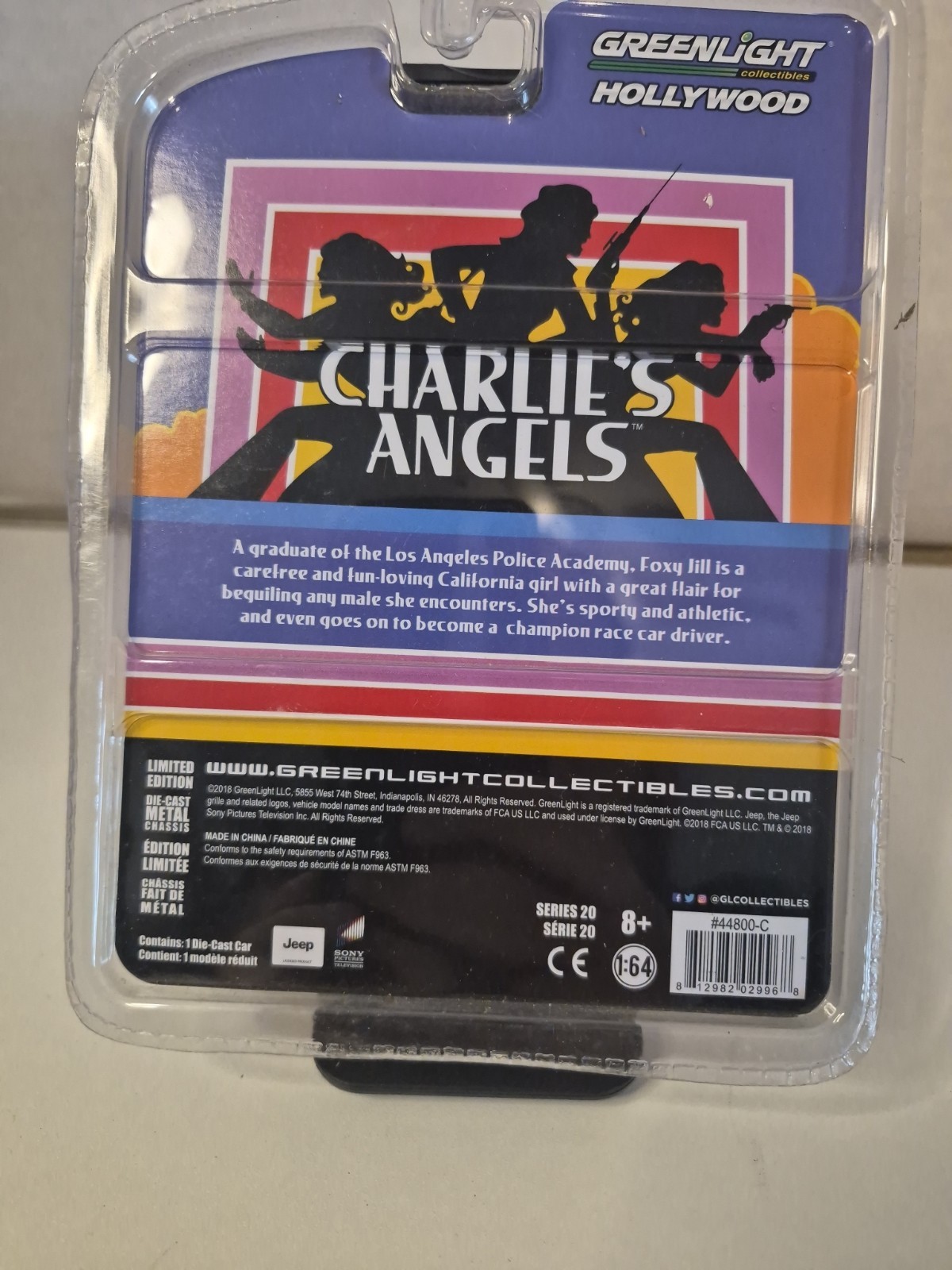 Greenlight Hollywood Charlie’s Angels Julie Roger’s 1980 Jeep CJ-5 Series 20