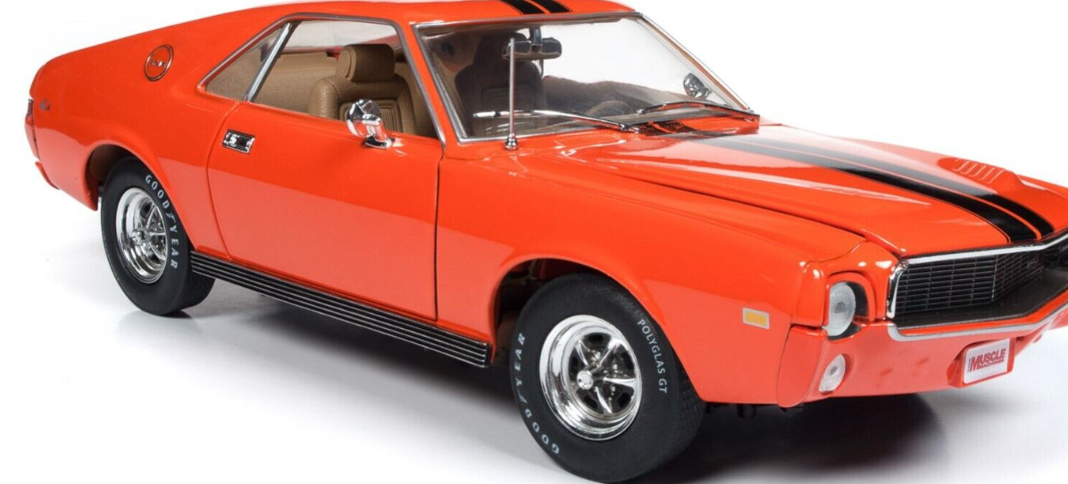 AMC1 18Classic12Javelin Muscle Car24Custom Hot Rod Race 1968Carousel ORANGE1967