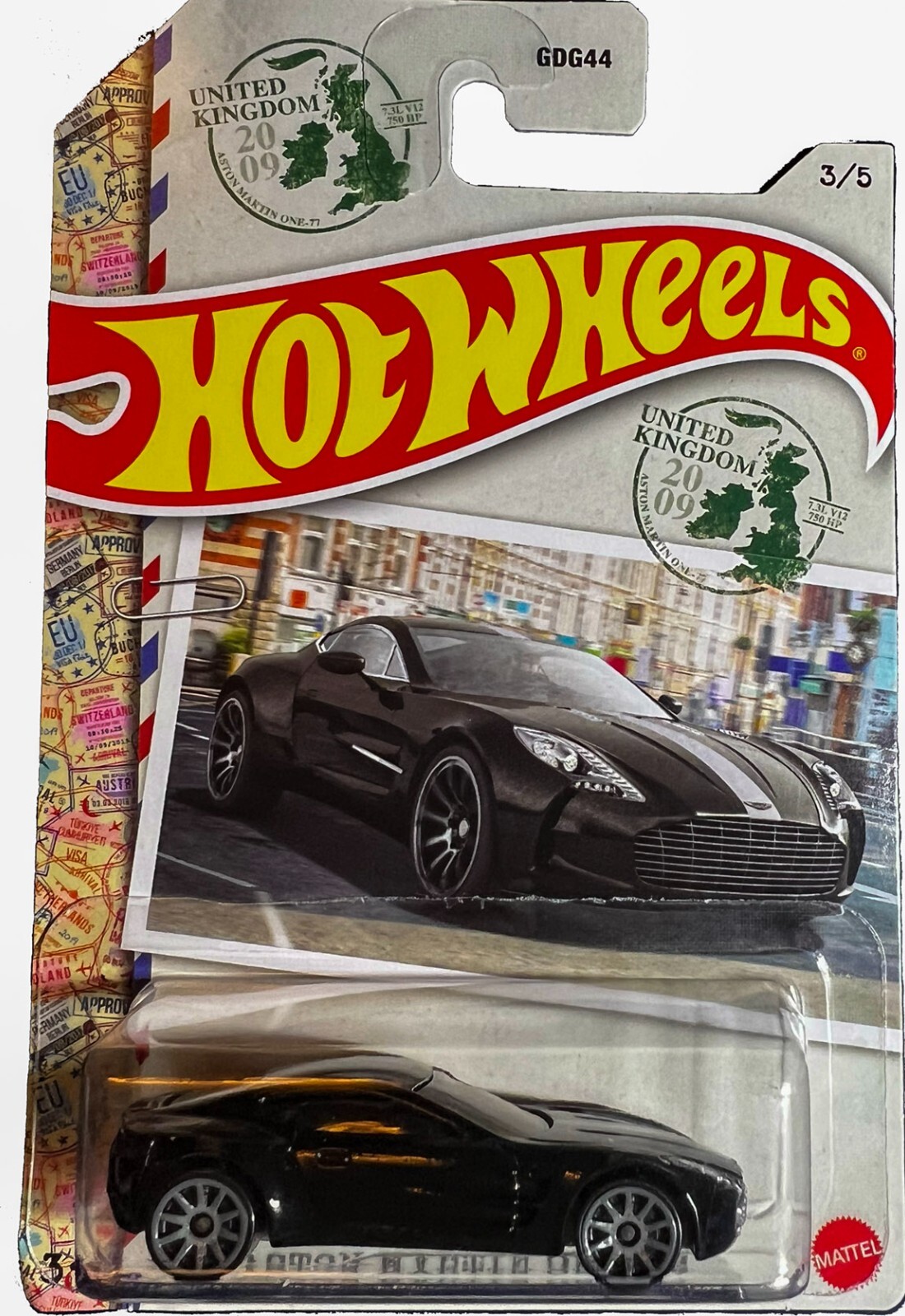 Aston Martin One-77 /United Kingdom / World Class Racers / Hot Wheels 2022