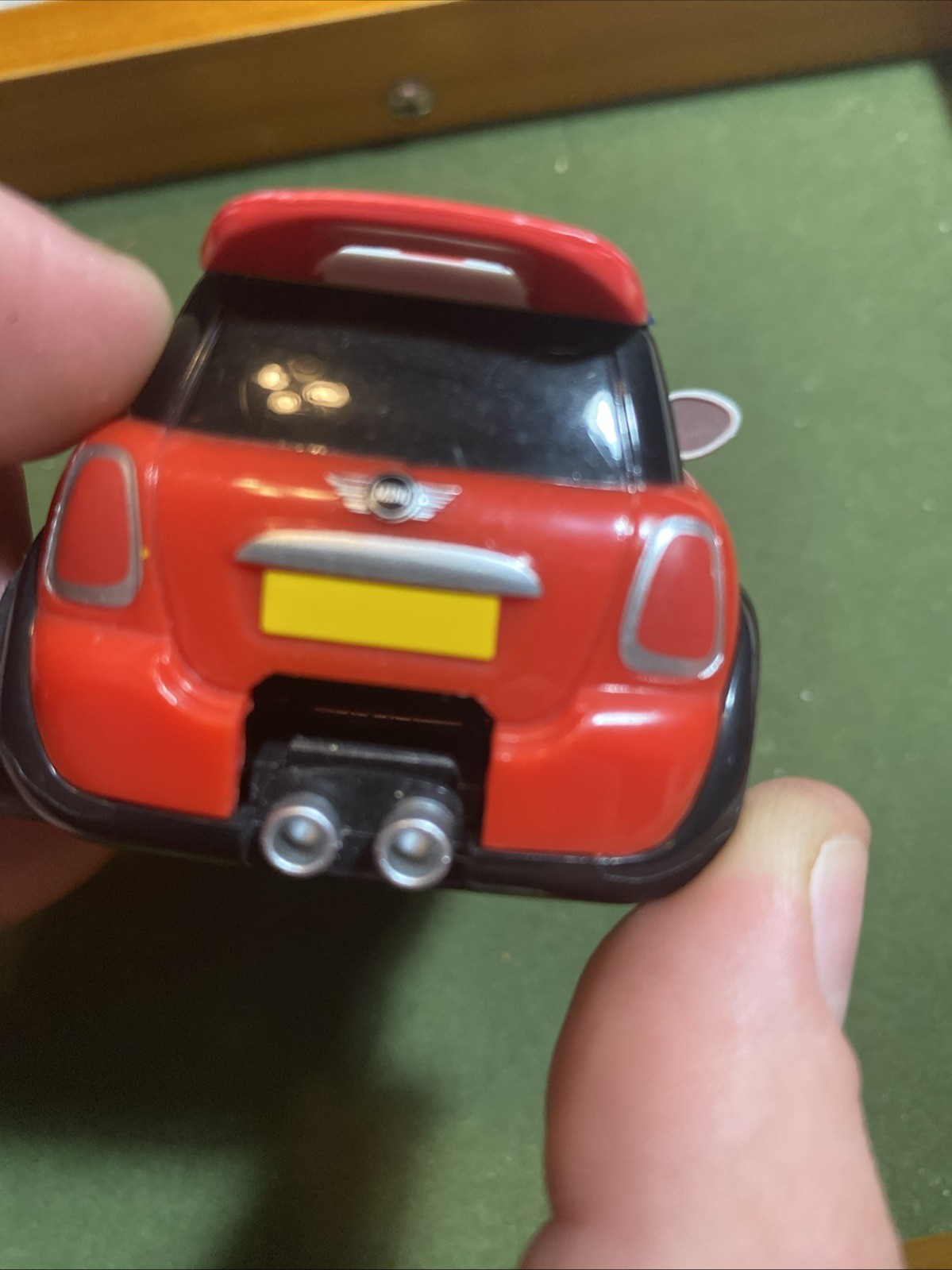 Golden Bear Mini Cooper S, Street, Crew-Zers, Push Along, Red, Rare, Good Cond.