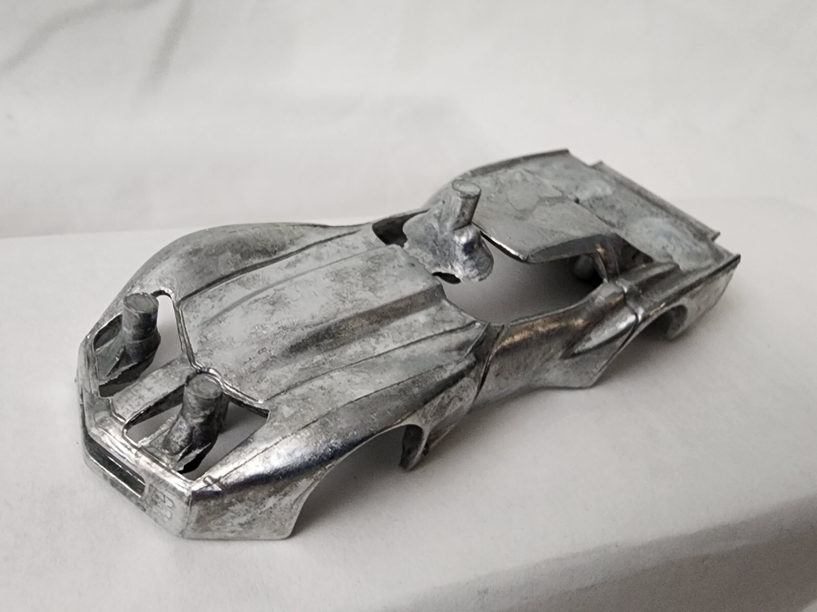 Hot Wheels ‘76 Greenwood Corvette Factory raw body and unspun. Lot of 2 / A7