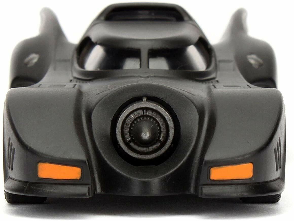 Batman Batmobile, 1989 Batmobile, Jada 98226 Diecast Model Toy Car, 5″, 1/32 NIB