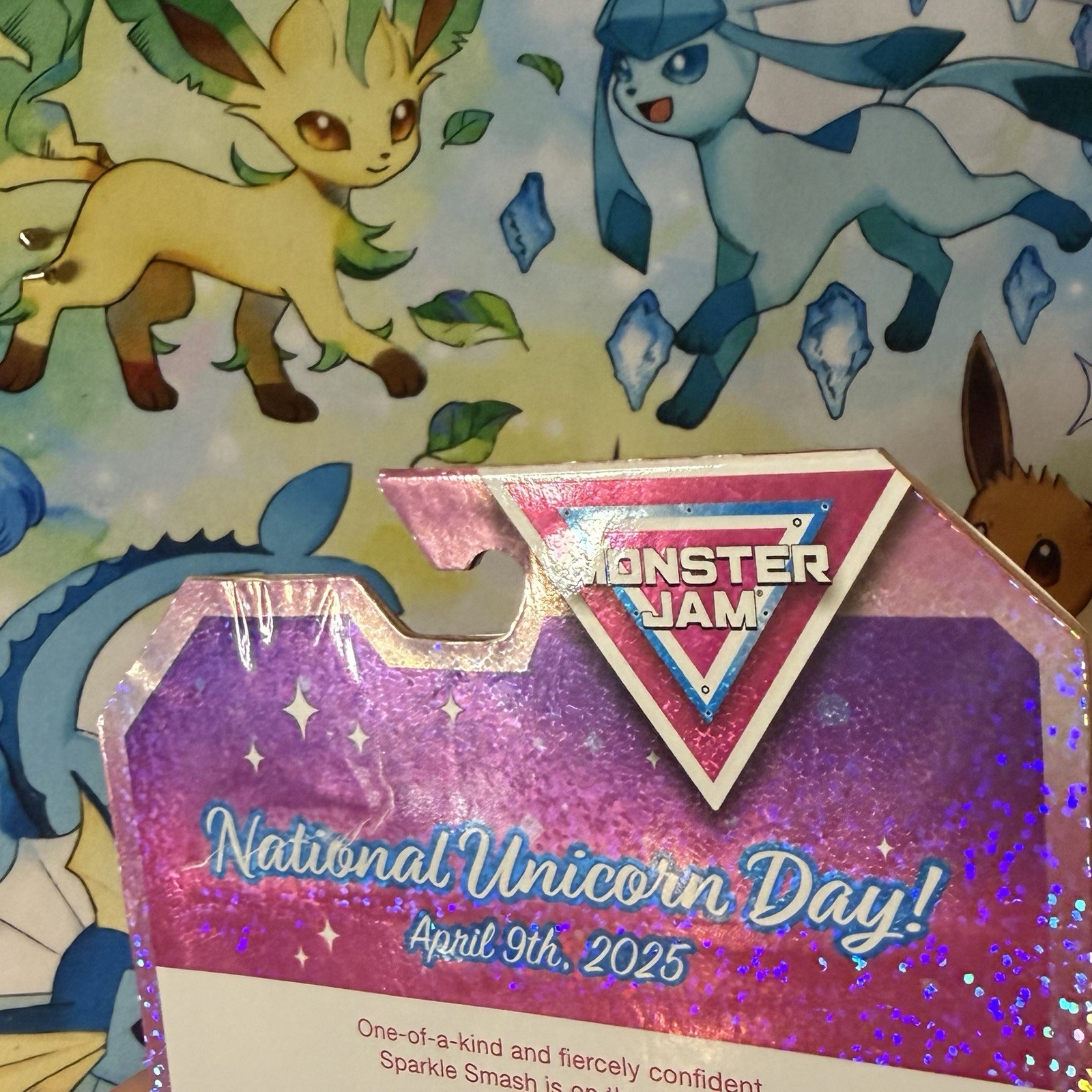 SPARKLE SMASH NATIONAL UNICORN DAY MONSTER JAM LIMITED EDITION 1 OF 5000 1/64