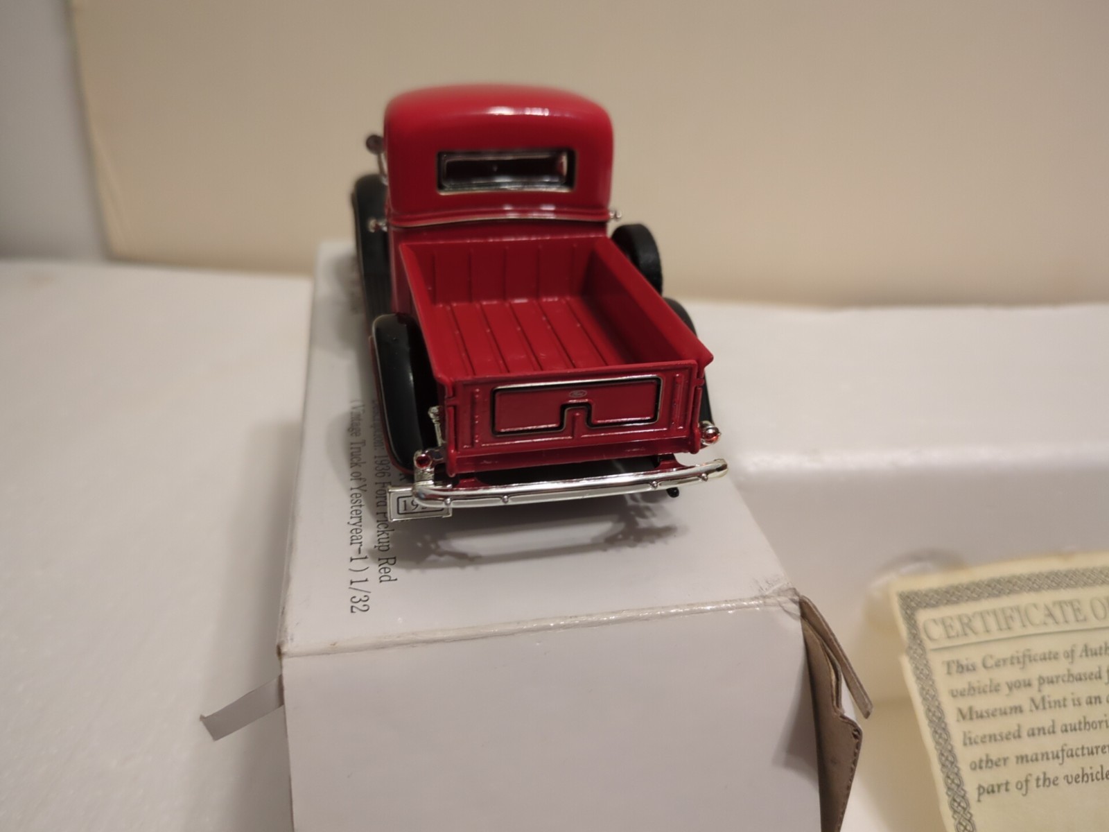 ARKO Mint 1936 Ford Pickup truck, red; Flathead V-8 ½-ton
