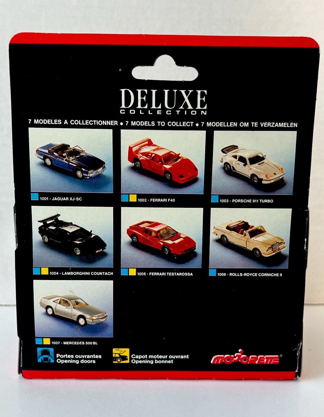 Majorette Deluxe Collection Lamborghini Countach 1/60 Die Cast Car Serie 1000