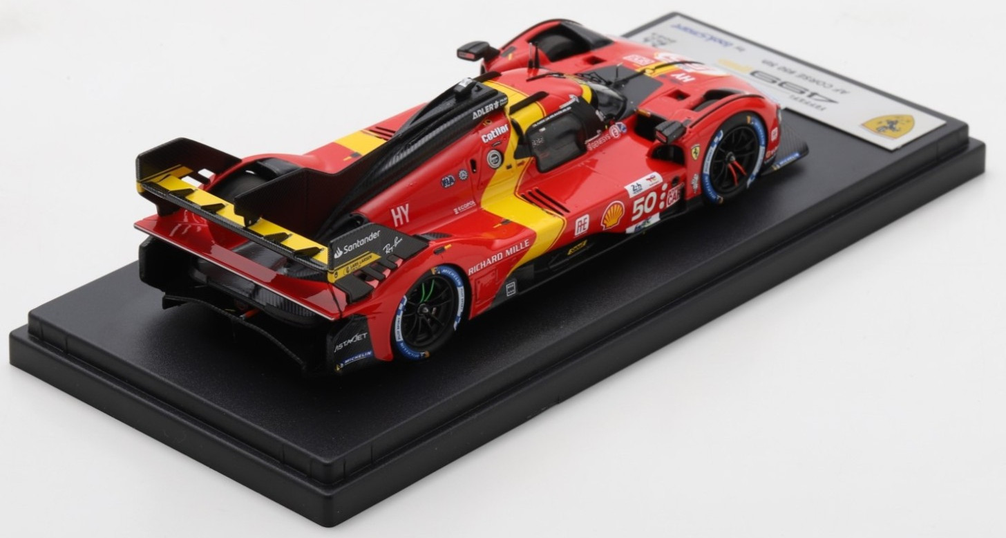 LookSmart Ferrari 499P #50 – 2023 24hrs Le Mans 1:43 Scale Diecast Car LSLM161