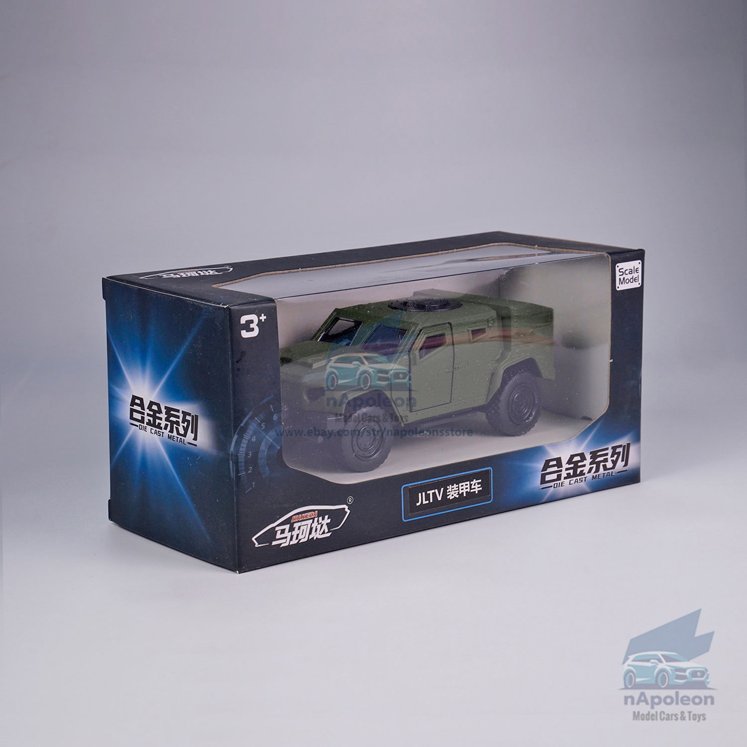 1/36 Joint Light Tactical Vehicle JLTV Alloy Diecast Model Car Toy Vehicle Gift