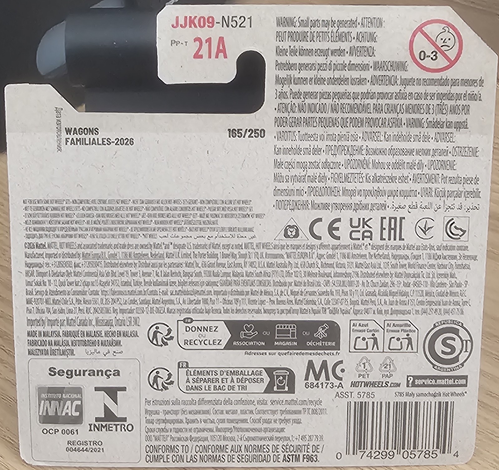 2026 Hot Wheels Gone Mad – HW Wagons – JJK09 – 165/250