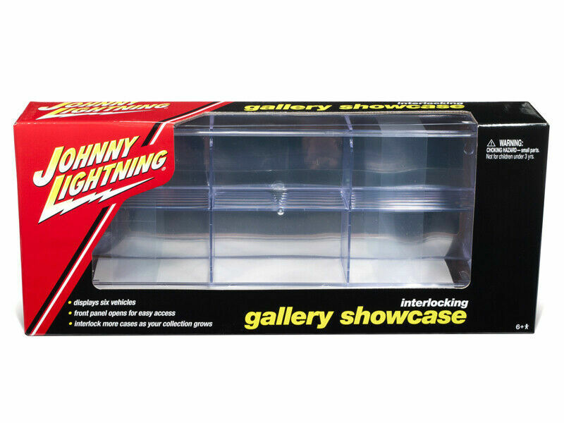 6 Car Interlocking Acrylic Display Show Case for 1/64 Scale Model Cars by Joh…