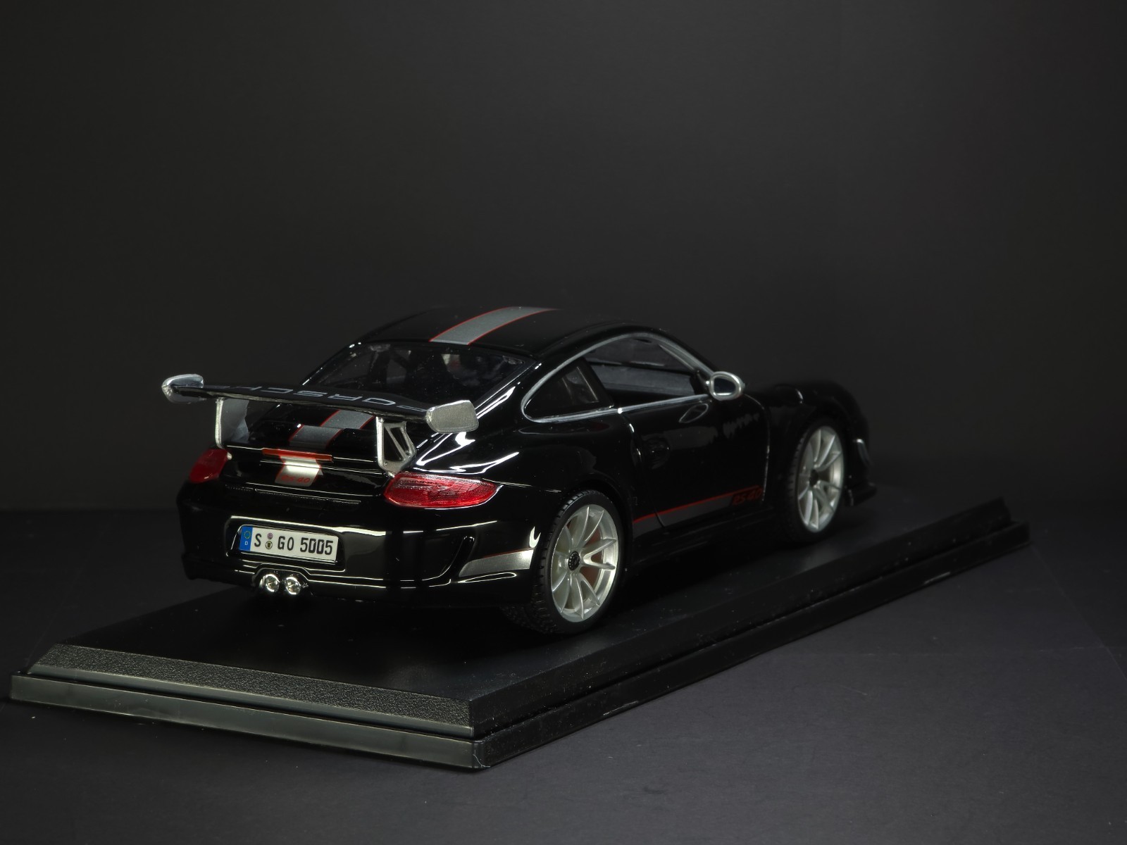 Porshe 911 GT3 RS 4.0 1:18 Maisto Exclusive Style Special Edition – Black