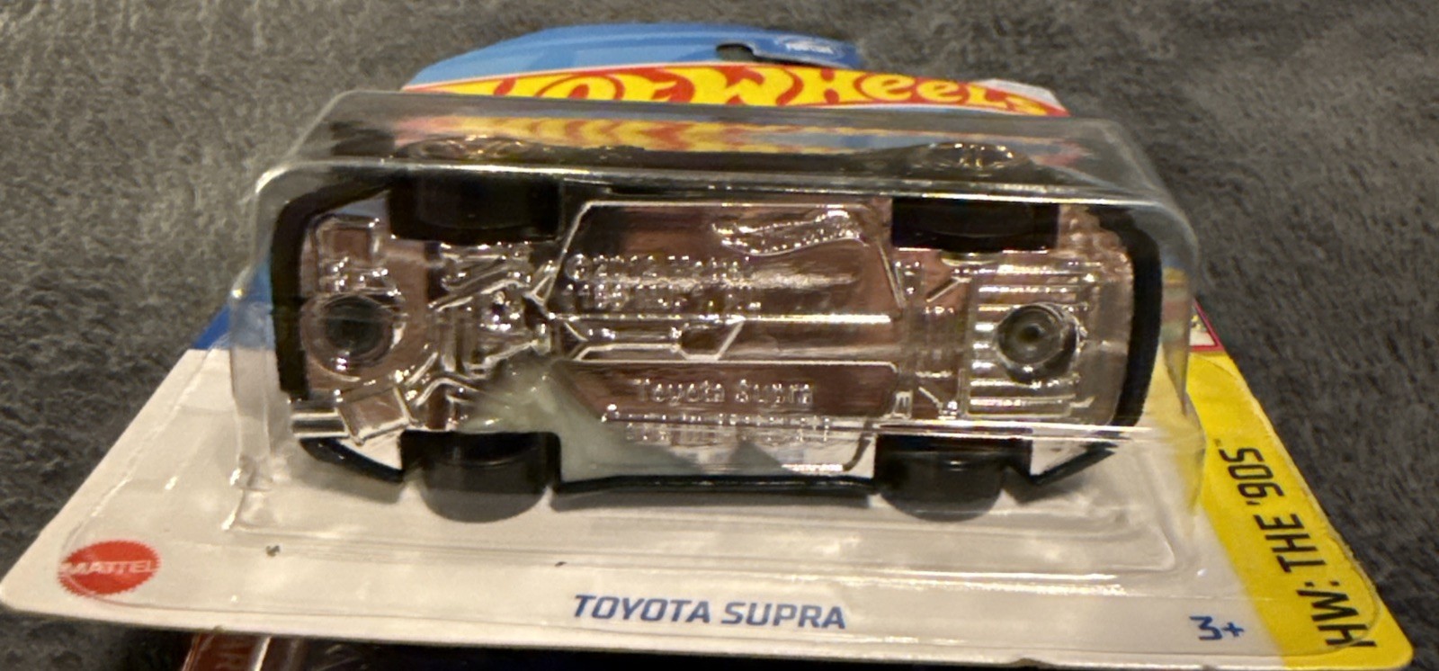 Hot Wheels 2024 Toyota Supra Dark Green Metallic The ’90s 8/10 New-Factory Error