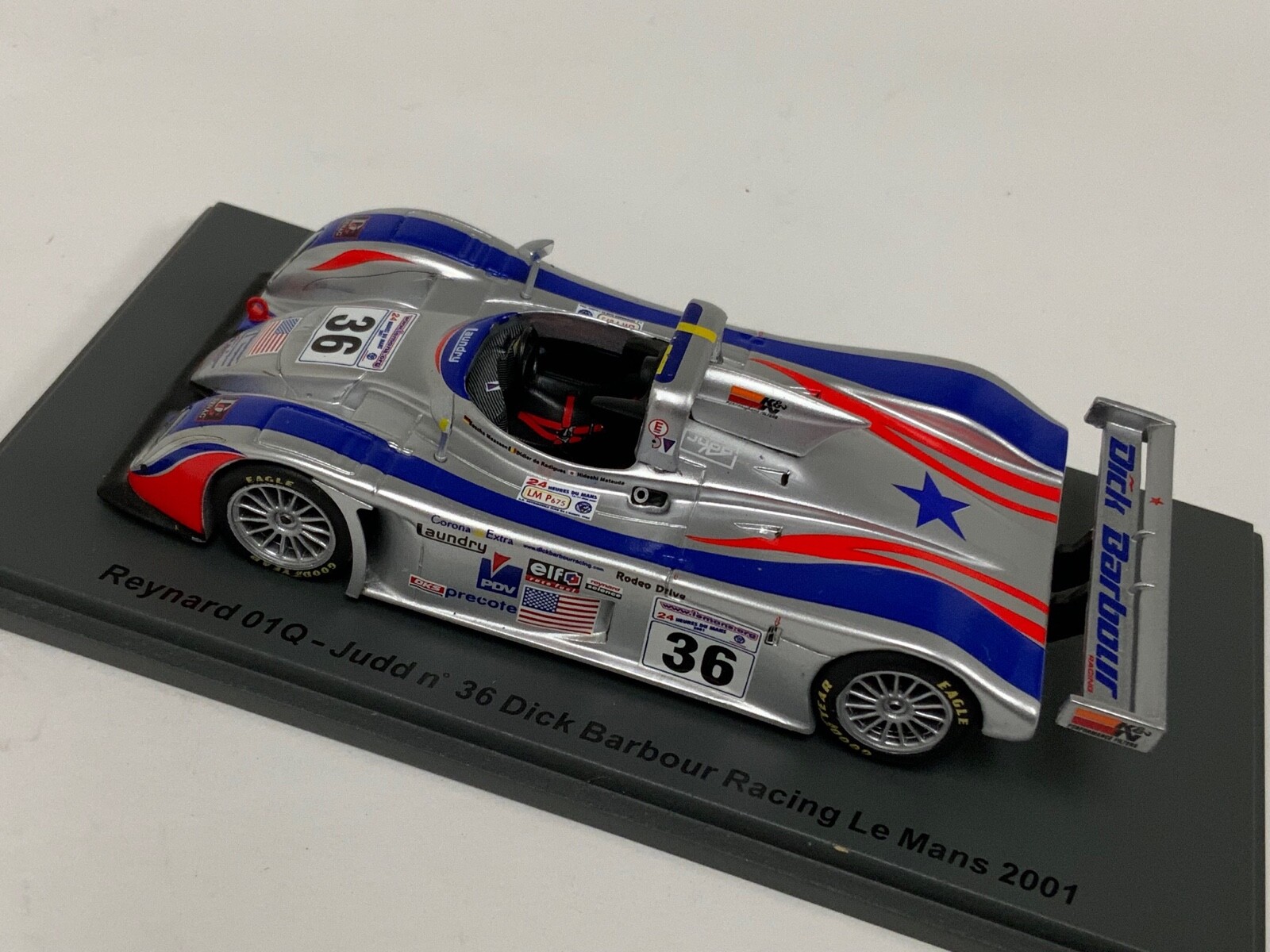 1/43 Spark Reynard 01Q Car #36 from 2001 24 Hours Lemans SCYD06 CS472