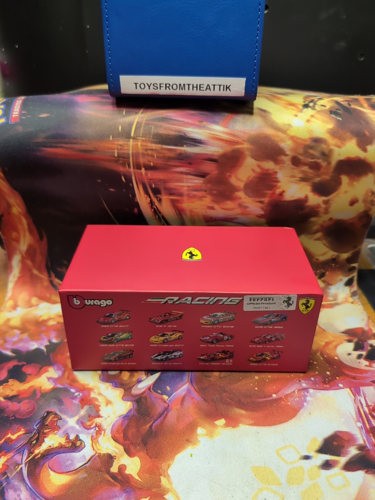 Bburago FERRARI 296 GT3 #71 “Francorchamps” (2022) 1/43 Diecast New Sealed HTF